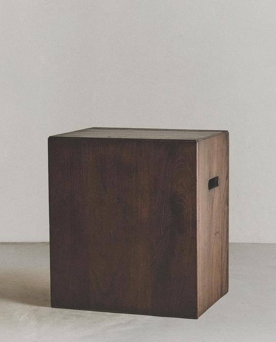 TABLE D’APPOINT CUBE BOIS