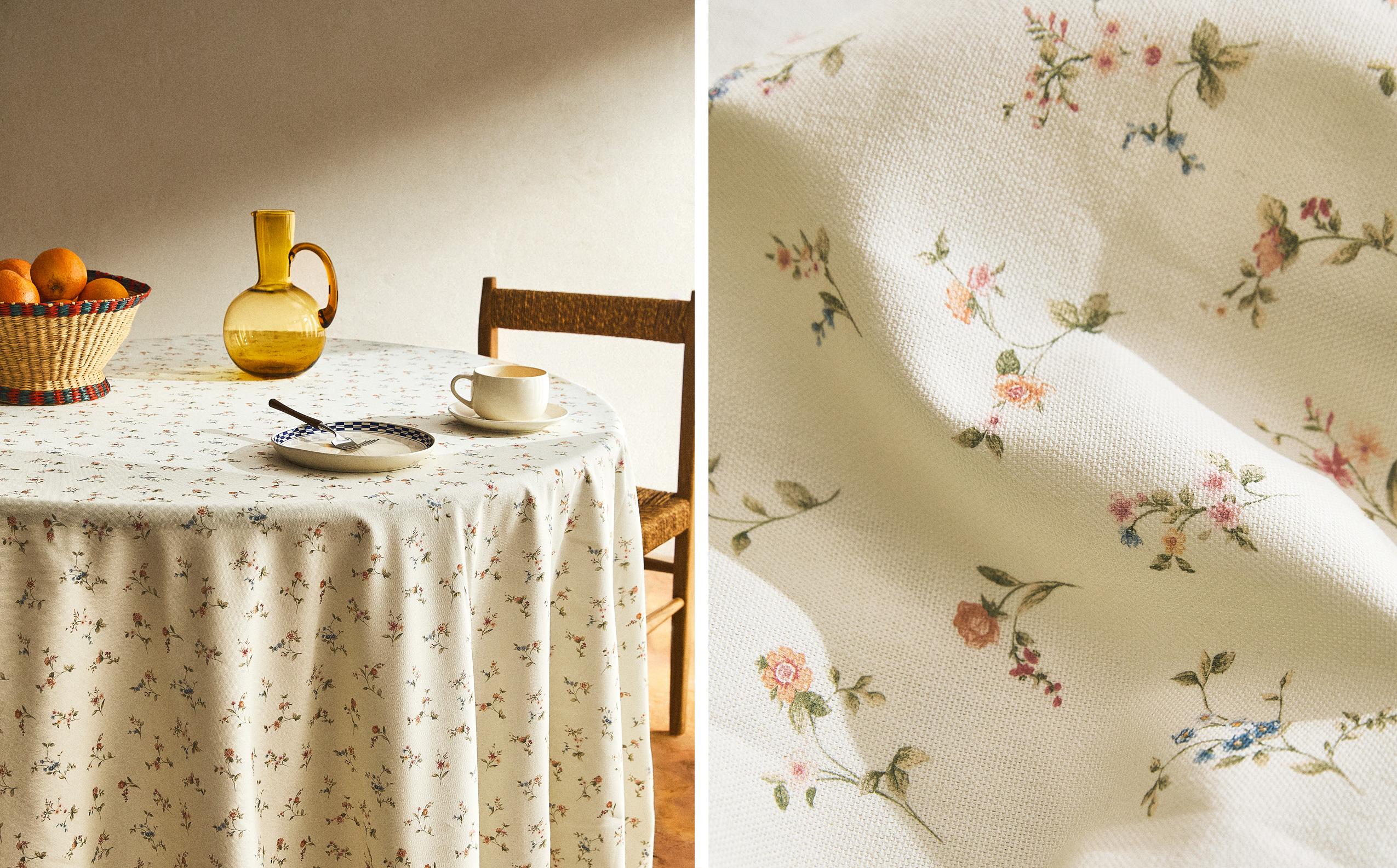 【未使用品】ZARA リネンジャカード織 テーブルクロス 未使用品】ZARAHOME リネンジャカード織 テーブルクロス - メルカリ