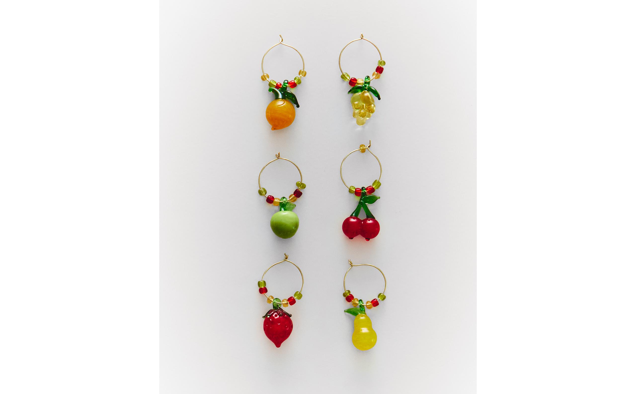 PACK OF FRUIT GLASS CHARMS (PACK OF 6) product thumbnail 7