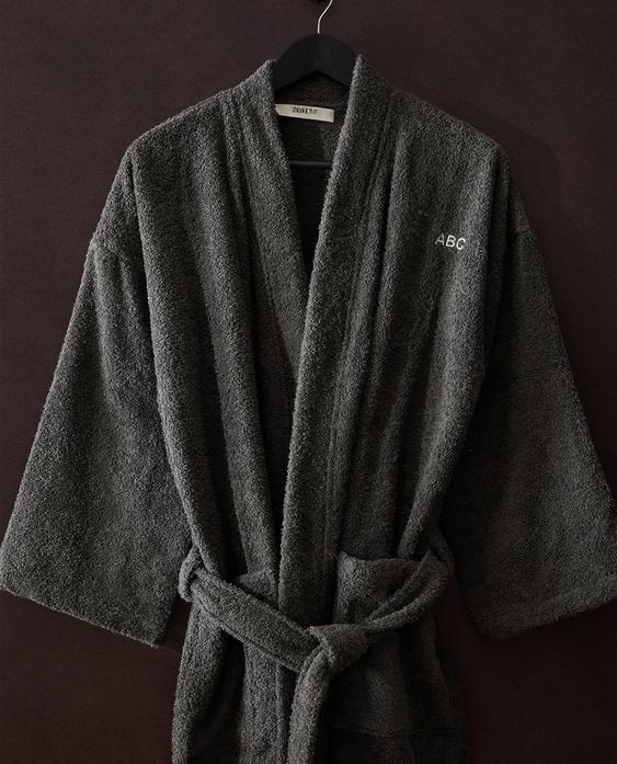 (420 GXM²) COTTON BATHROBE