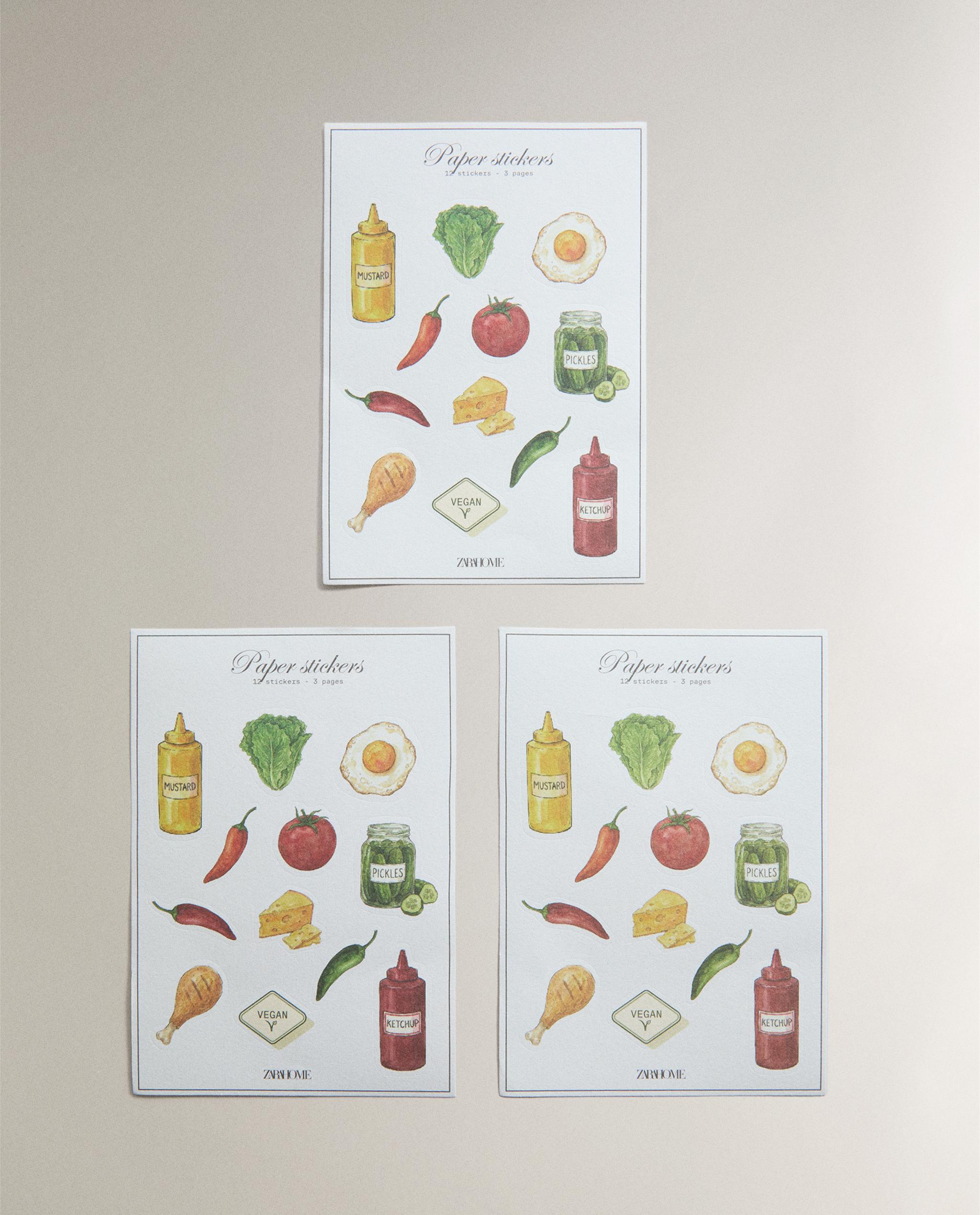 PACK OF BARBECUE STICKERS product thumbnail 5