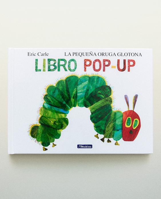 LIBRO INFANTIL LA PEQUEÑA ORUGA GLOTONA (ESPAÑOL)