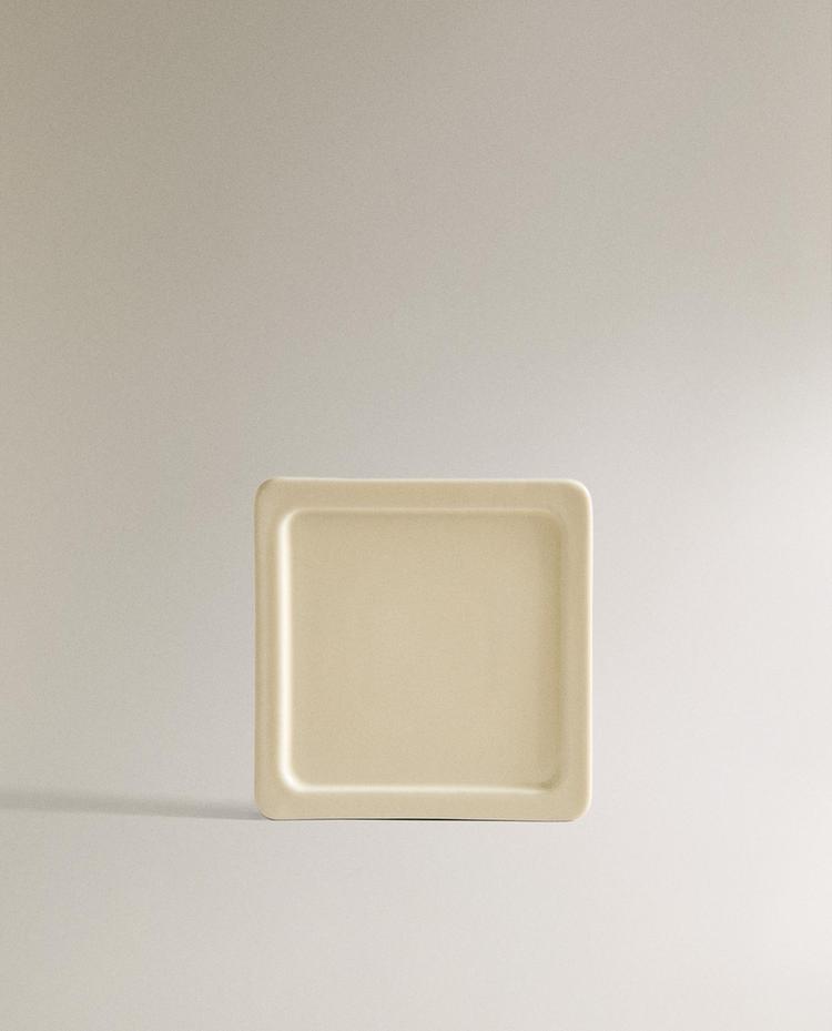 SQUARE CERAMIC BATHROOM SOAP DISH