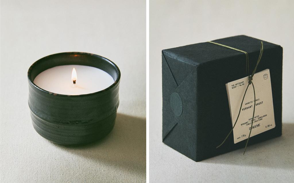 (170 G) VERDANT FOREST SCENTED CANDLE