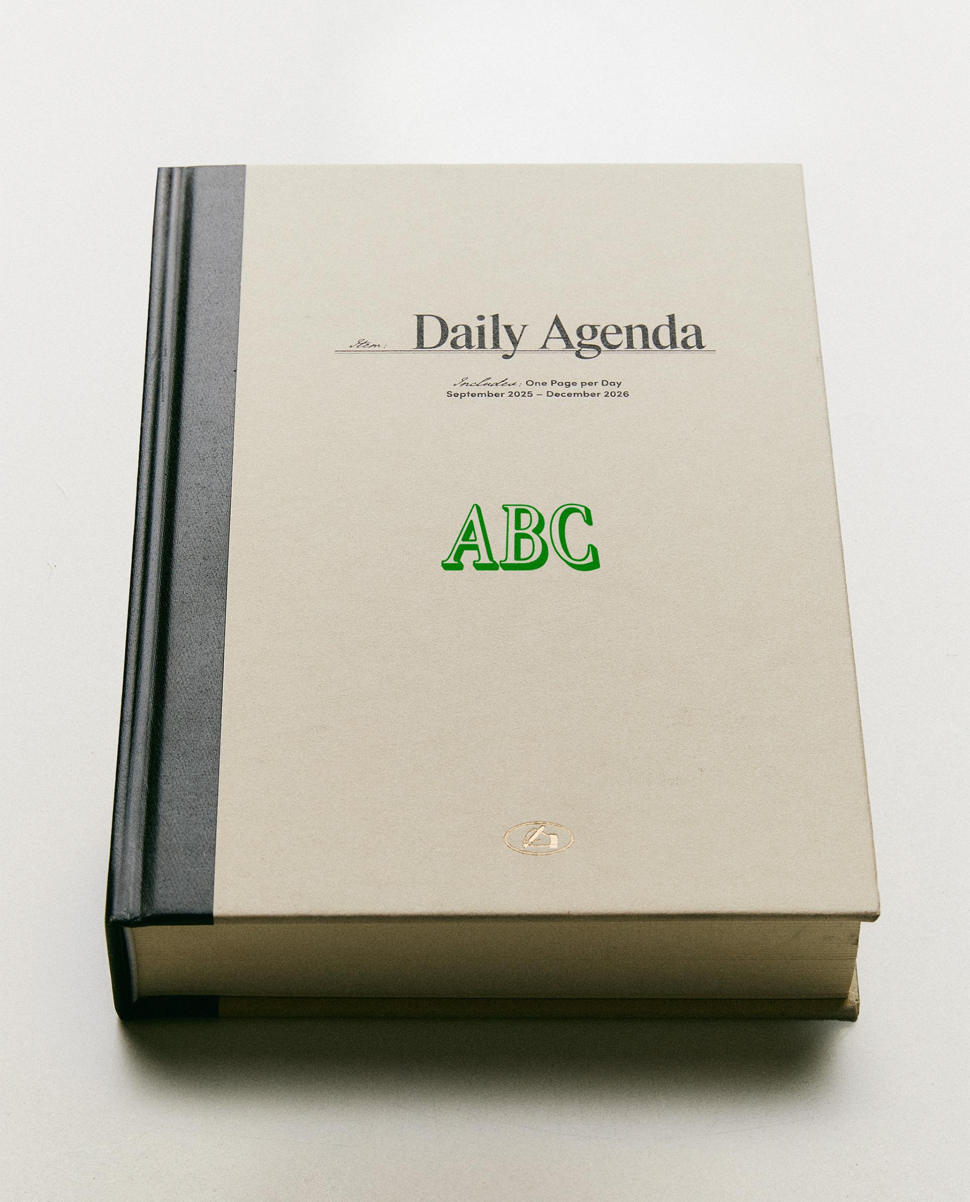 STATIONERY DAILY VIEW DIARY