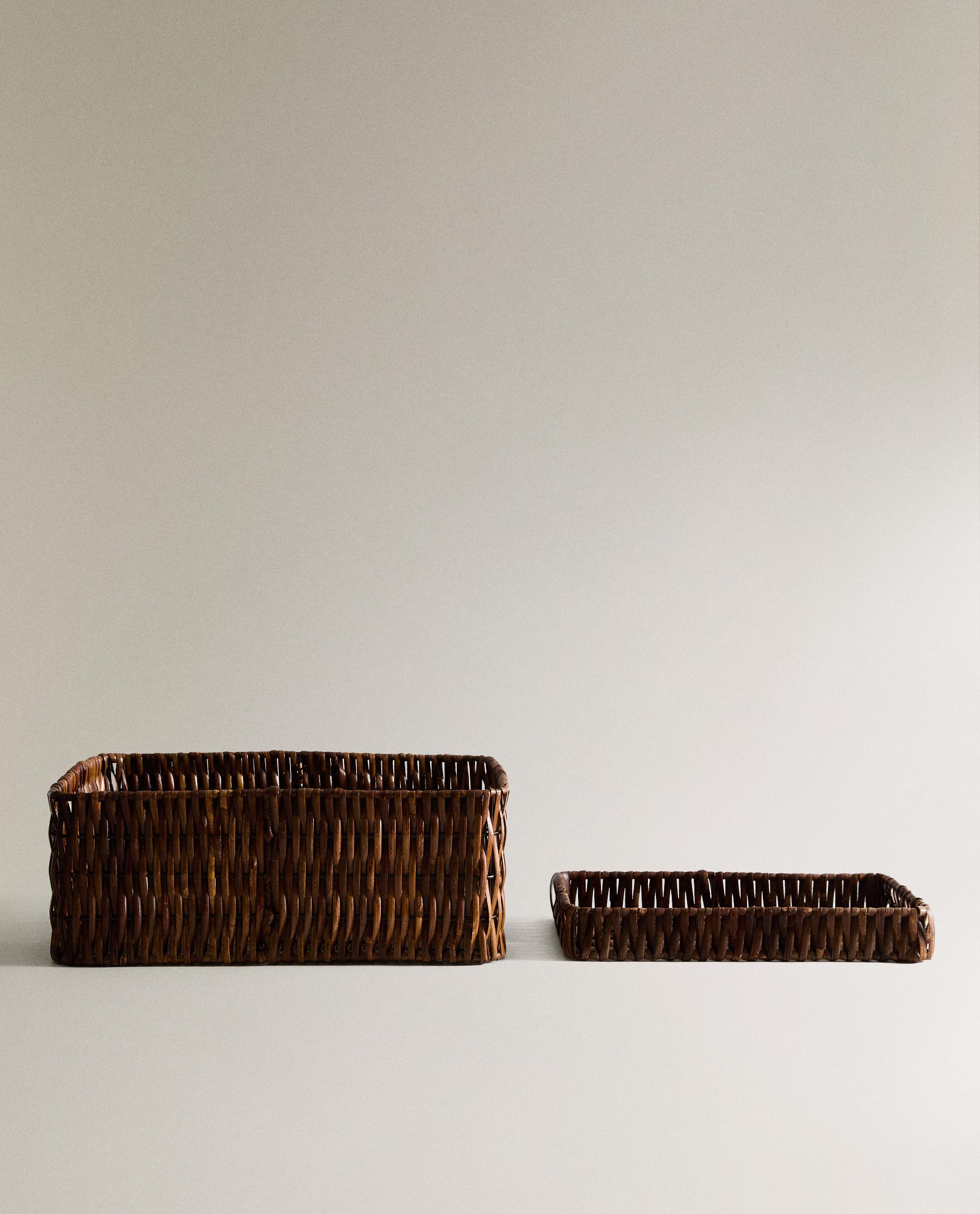 長方形バスケット | Zara Home 日本/Japan