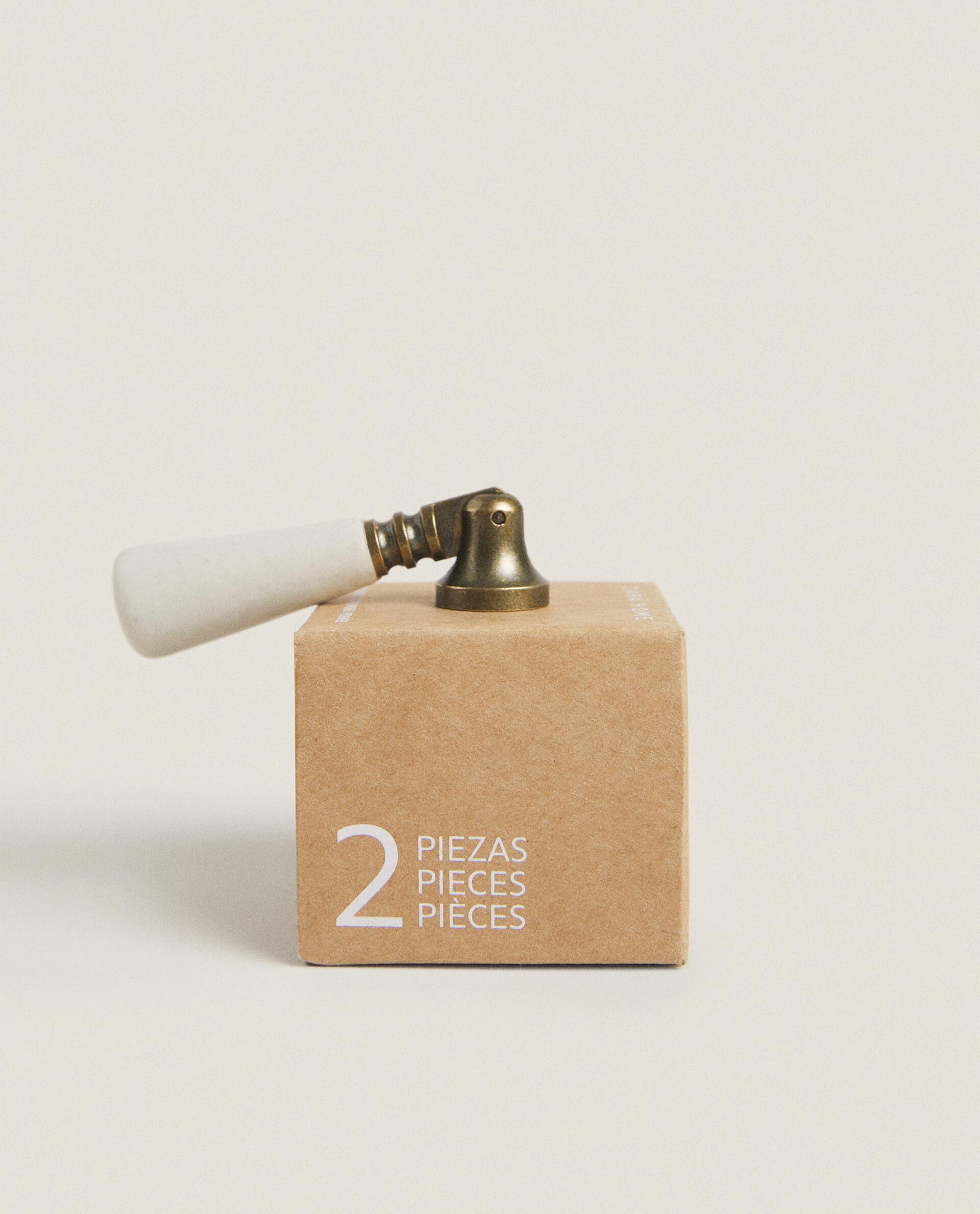 PACK OF DROPLET CERAMIC HANDLES (PACK OF 2)