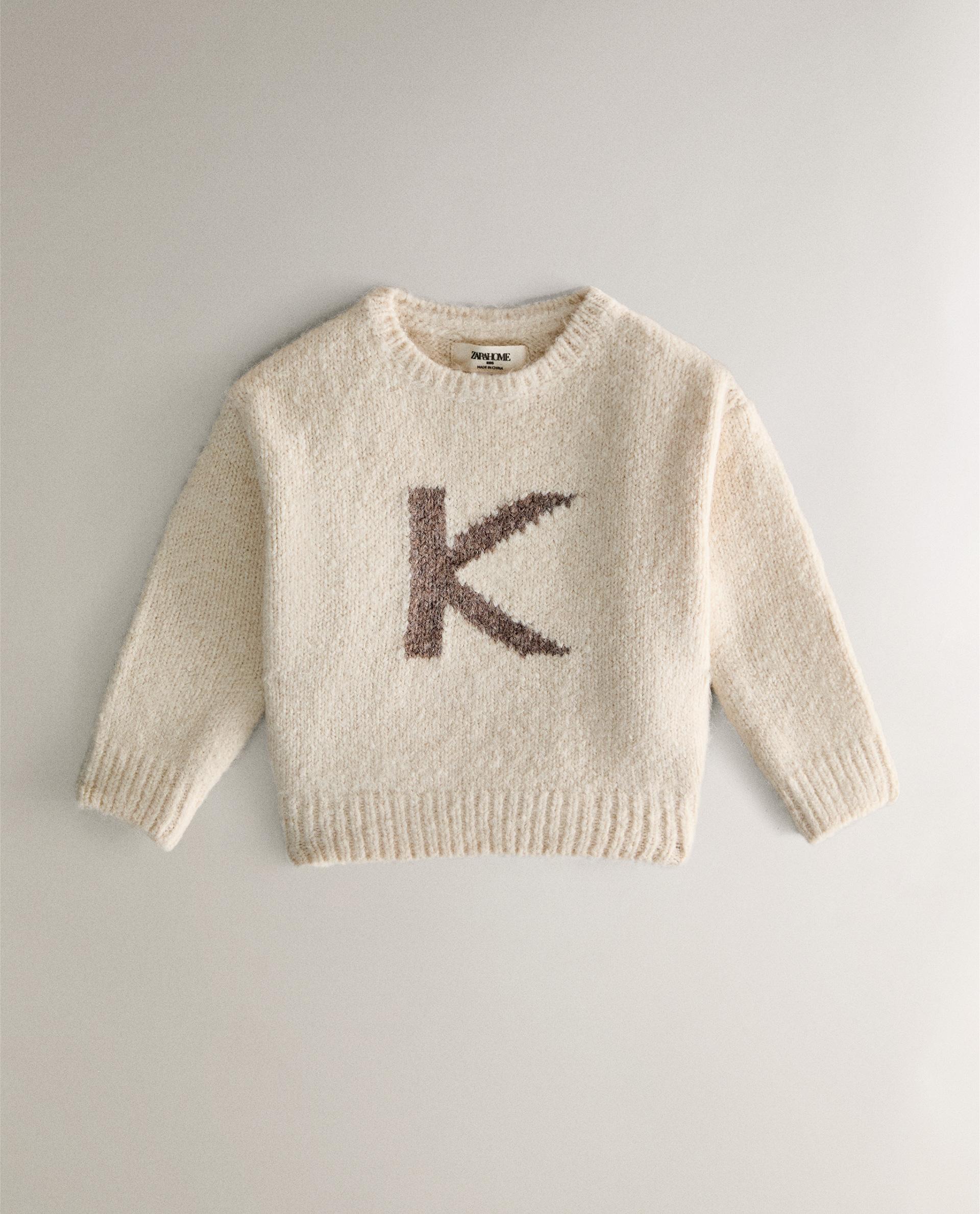 JERSEY INFANTIL LETRA K