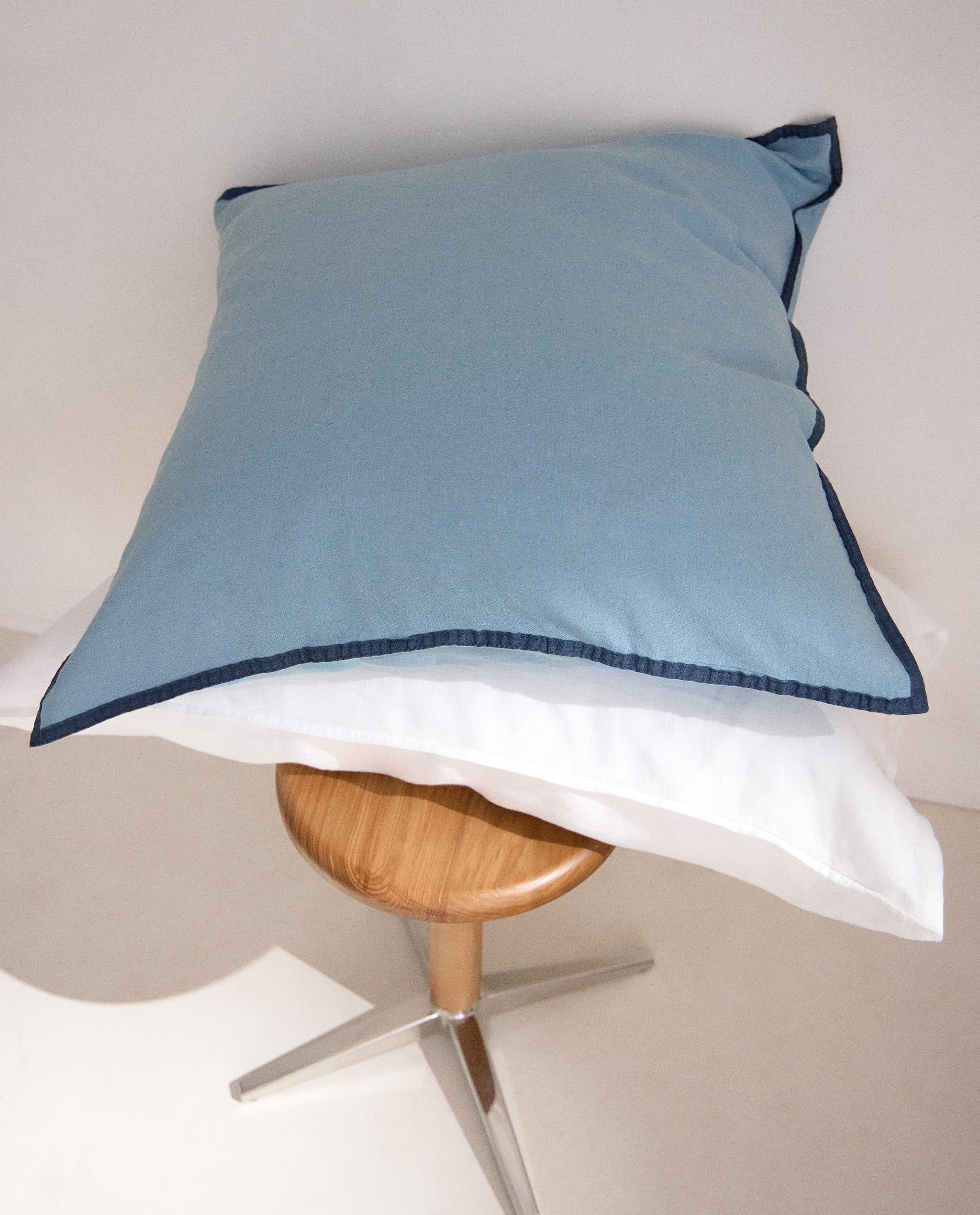 CONTRAST LINEN PILLOWCASE product thumbnail 6