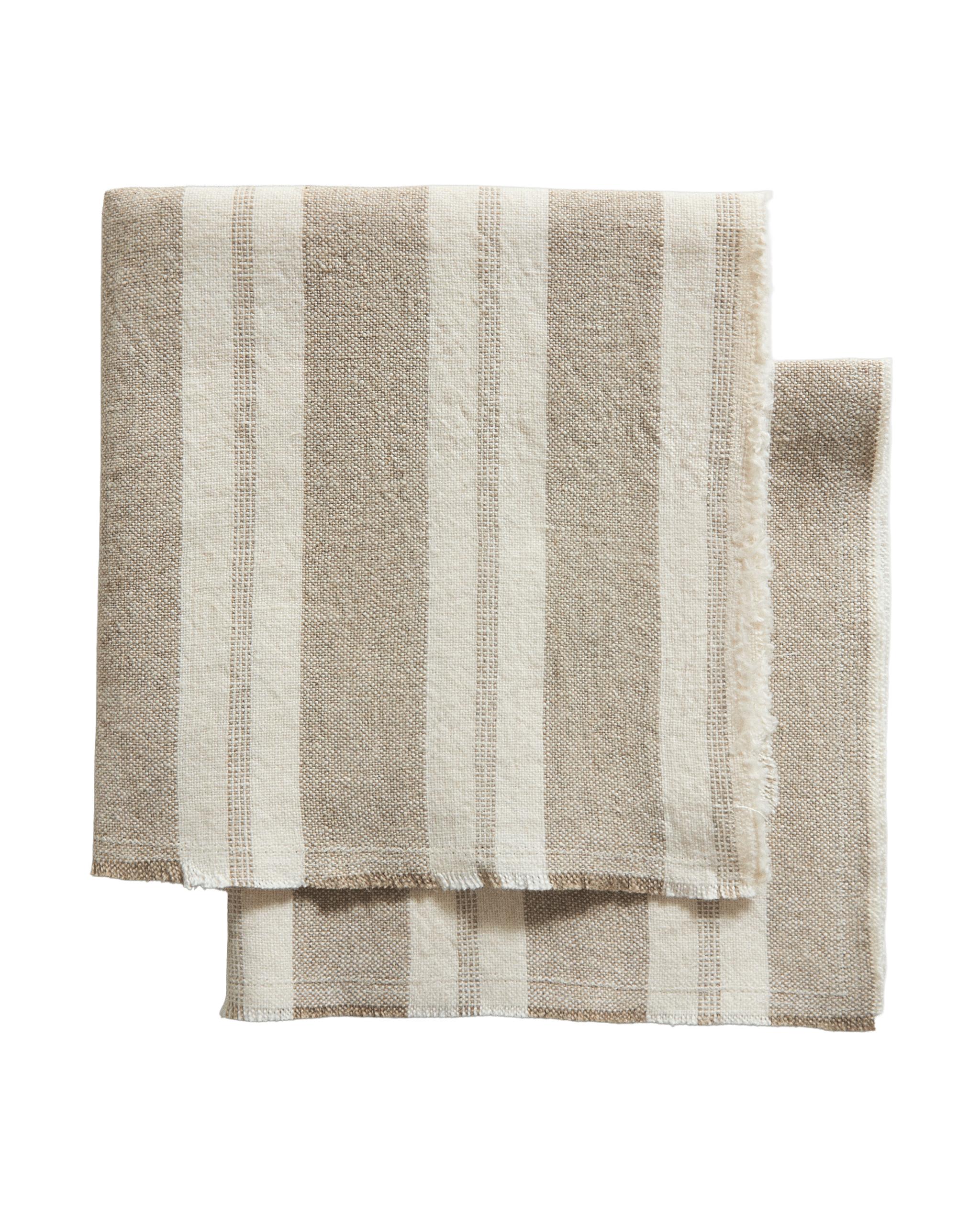 STRIPED HEAVY LINEN NAPKINS (PACK OF 2) product thumbnail 9