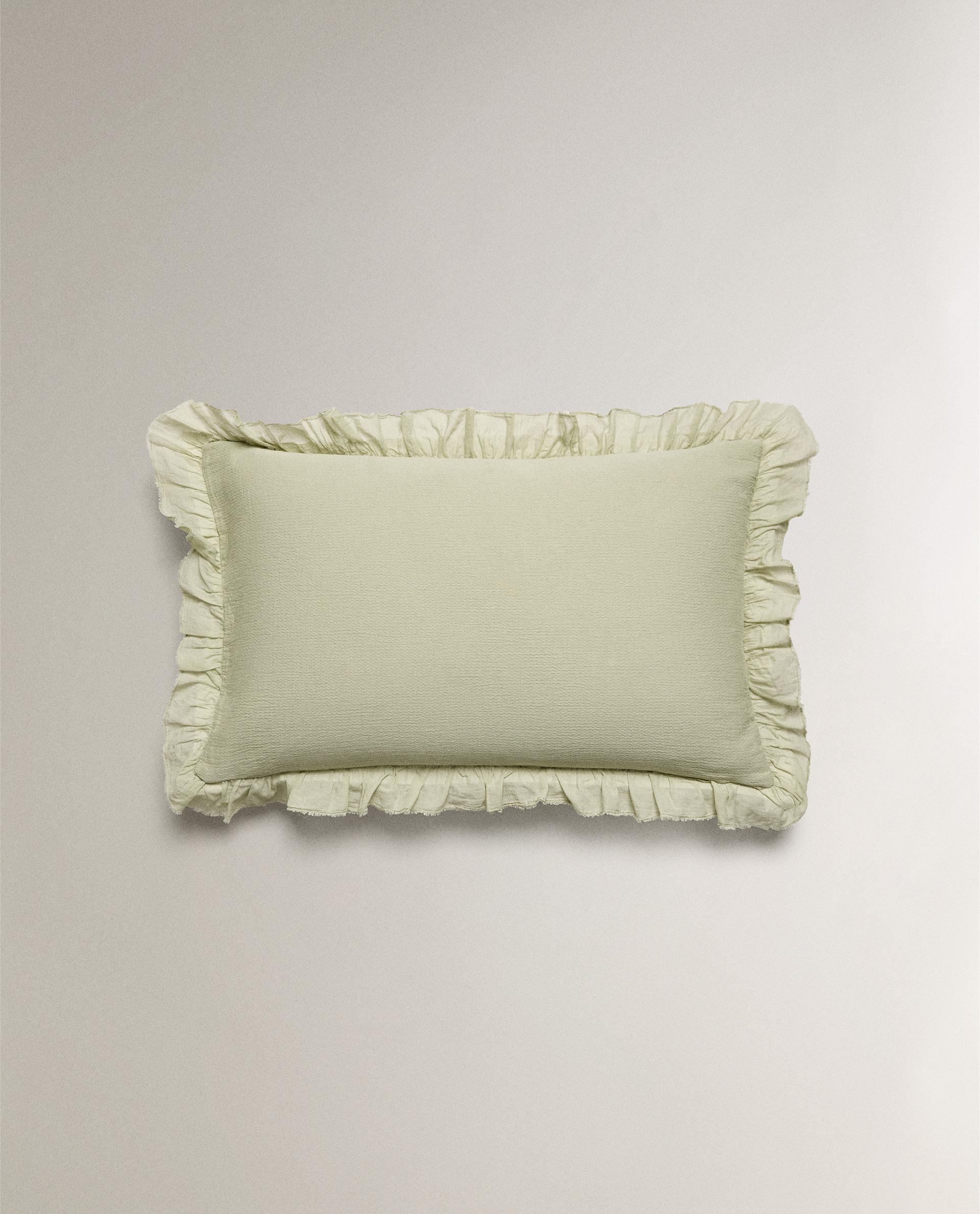 フリル テクスチャー クッションカバー | Zara Home 日本/Japan