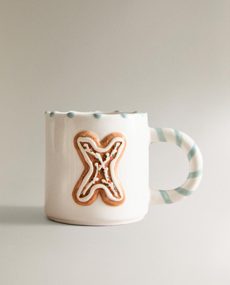 CHILDREN’S CHRISTMAS LETTER X STONEWARE MUG