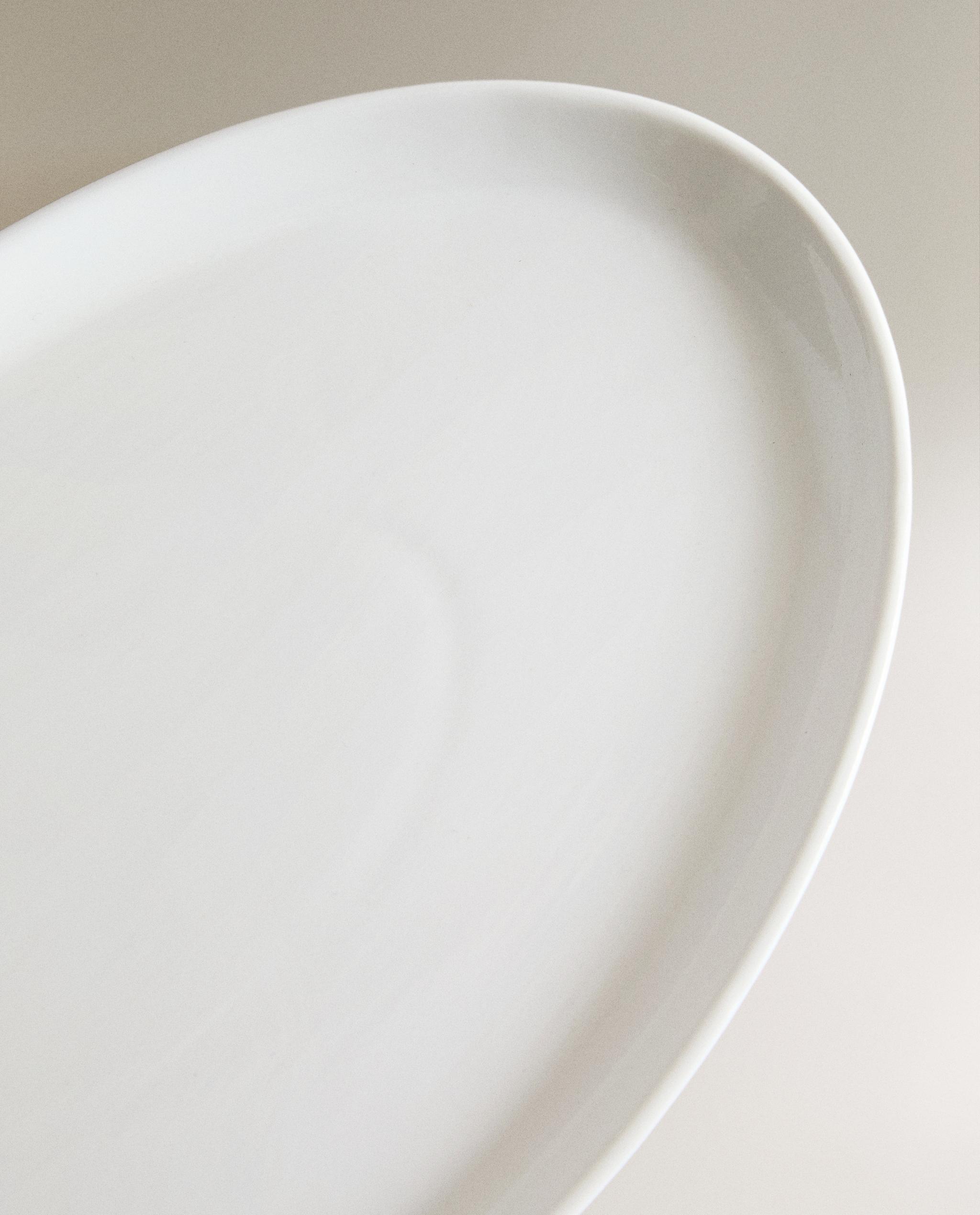 OVAL CERAMIC BATHROOM TRAY product thumbnail 2