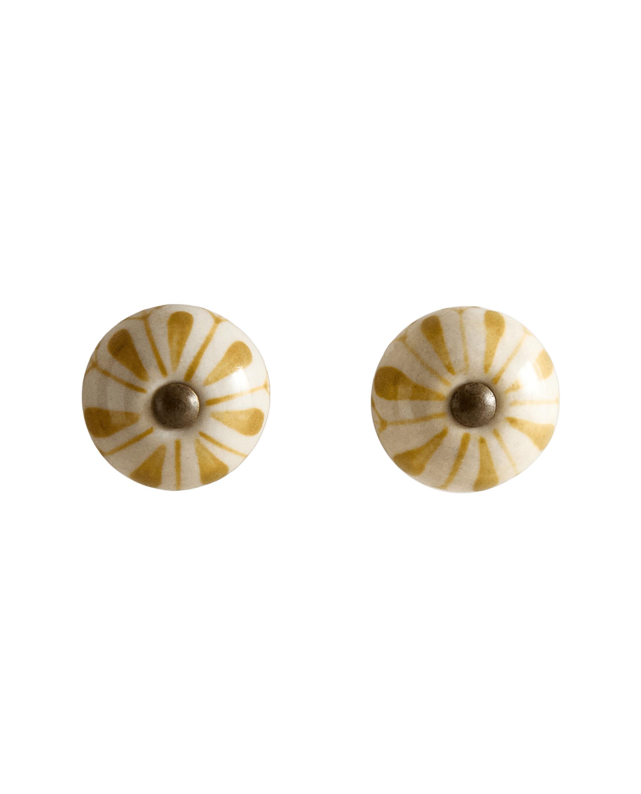 セラミックフラワーノブ x 2個セット | Zara Home 日本/Japan