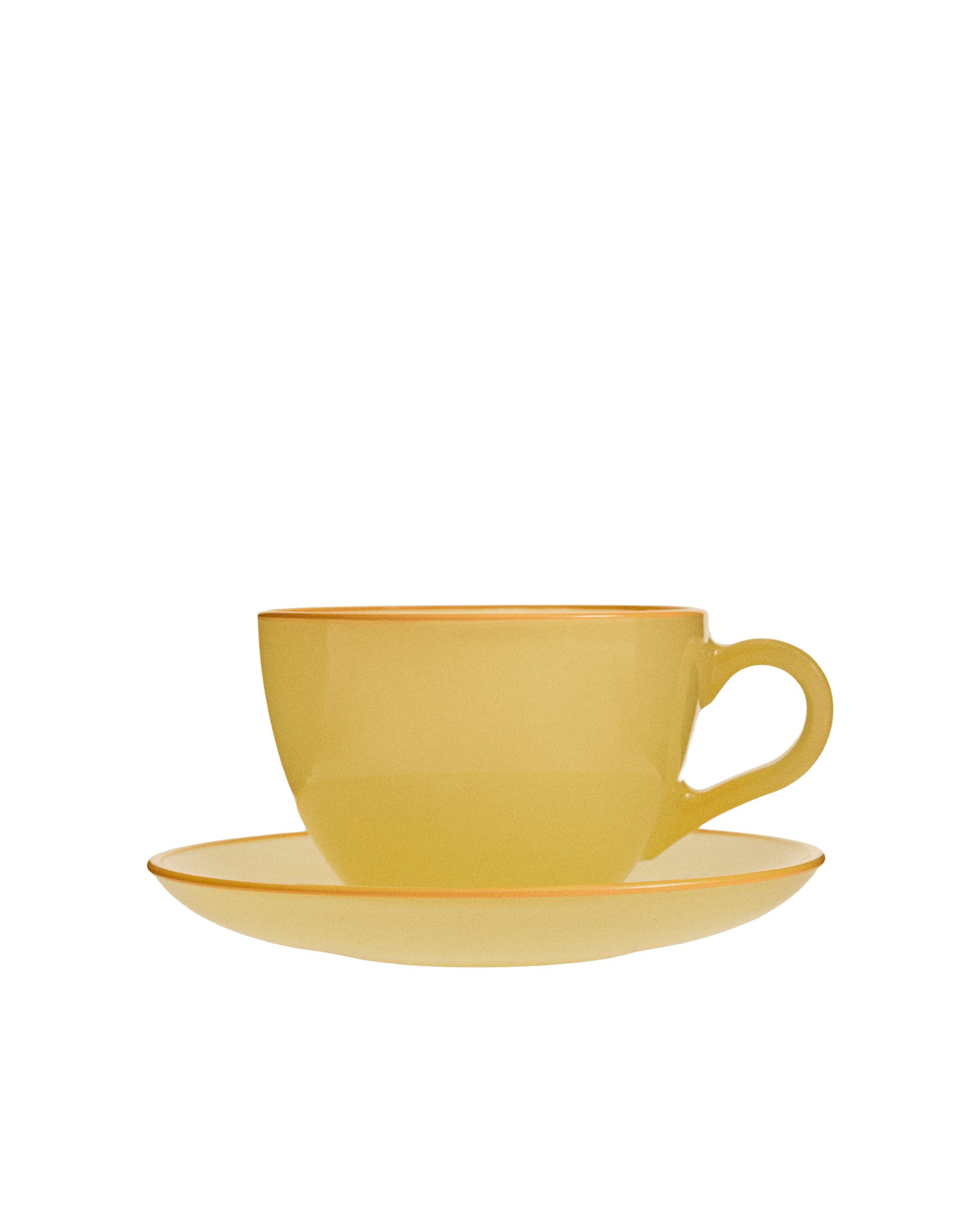 GLASS COFFEE CUP AND SAUCER product thumbnail 6