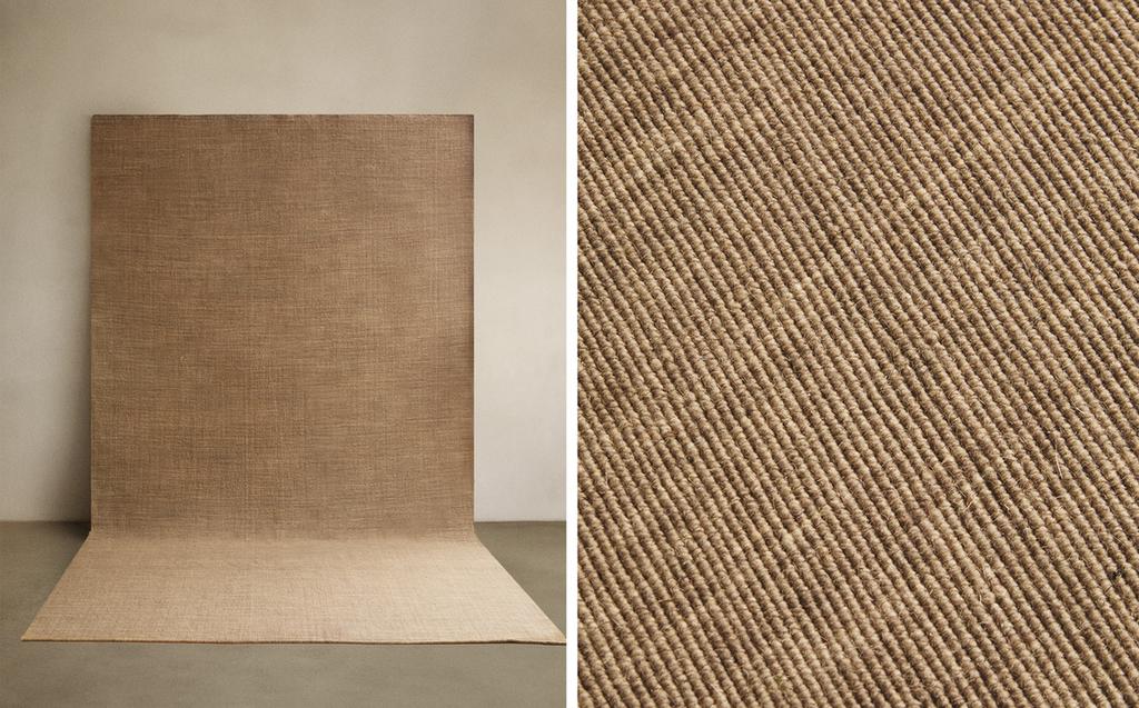 ALFOMBRA LANA Y ALGODÓN ENTRELAZADA