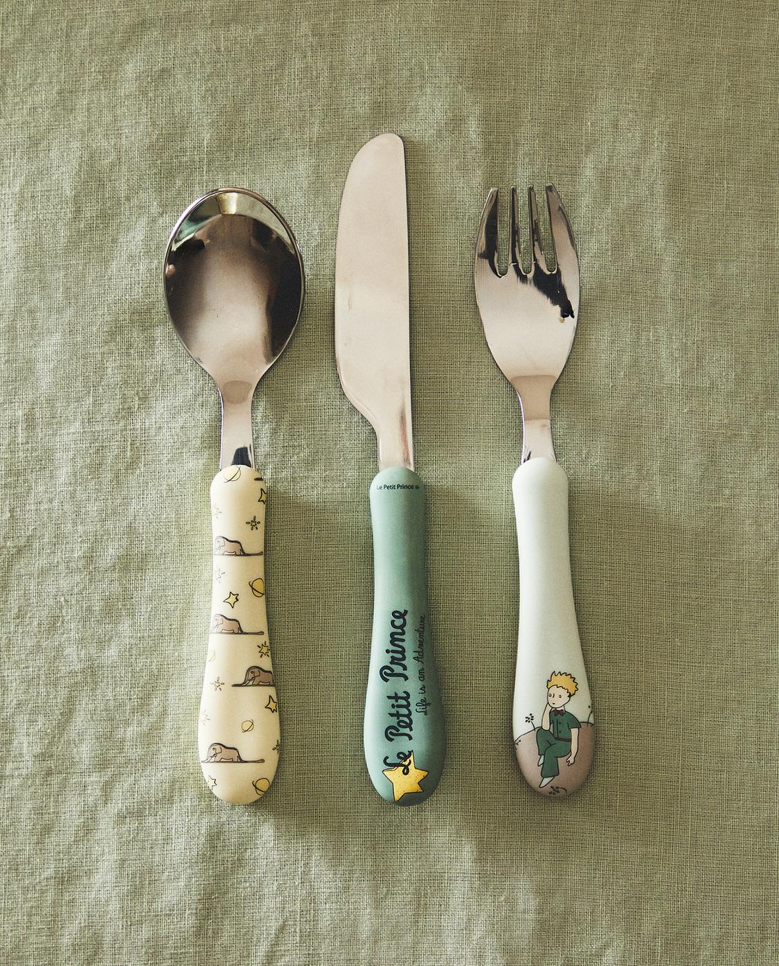キッズ用 カトラリーセット 星の王子さま（3本セット） | Zara Home 