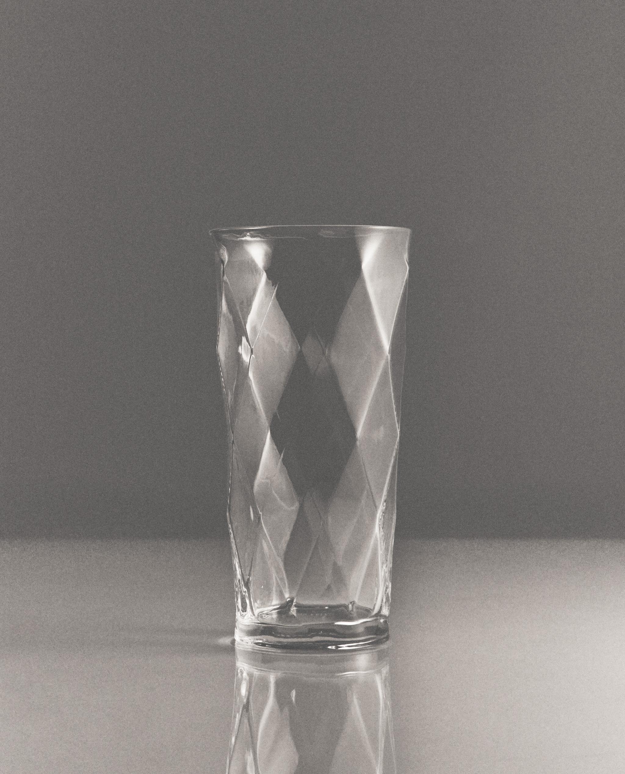 Tall Glass Vase① TALL DECORATIVE GLASS VASE | Zara Home Canada