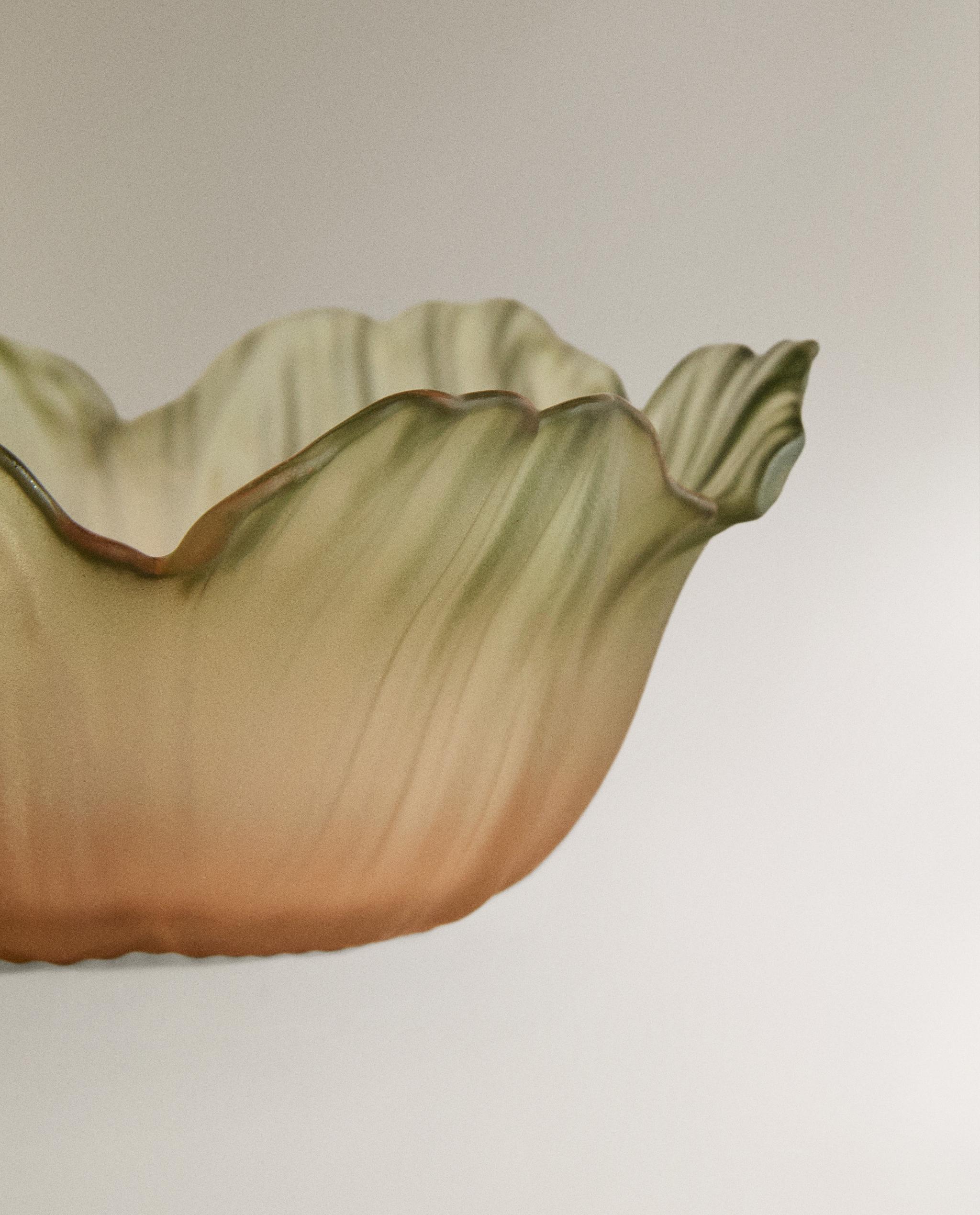 GLASS FLOWER BOWL | Zara Home United States of America