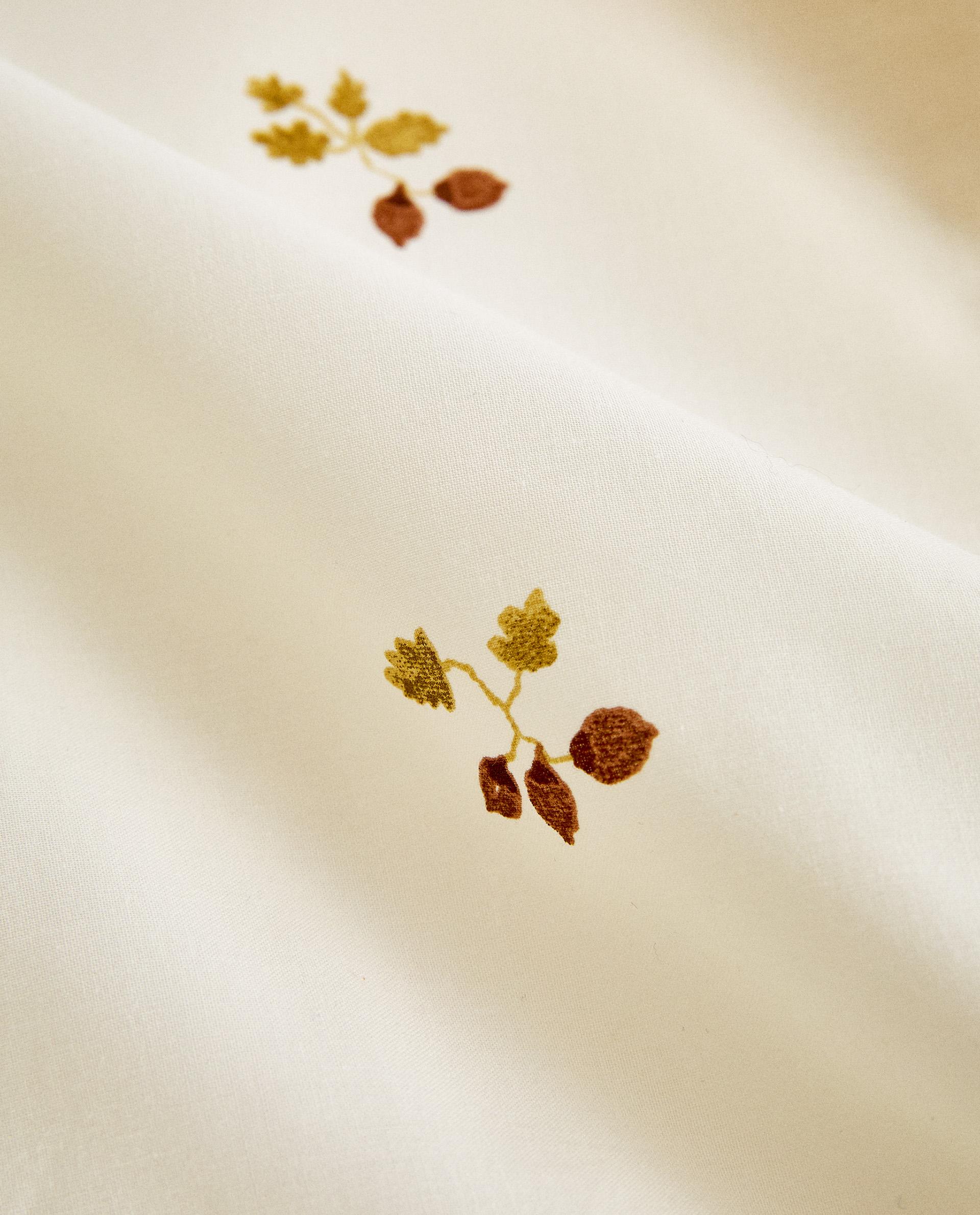 LEAF PRINT FLAT SHEET