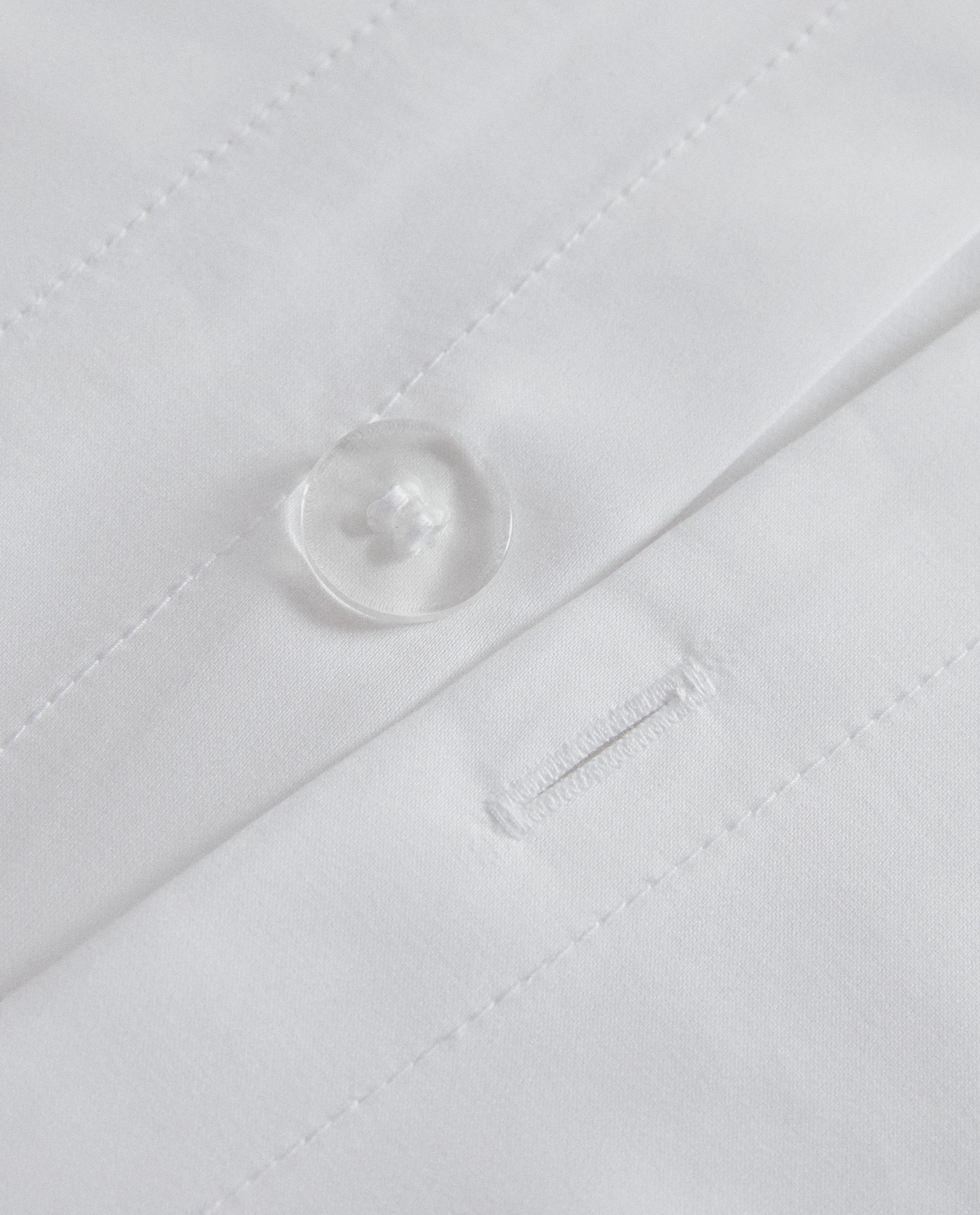 COTTON SATEEN DUVET COVER WITH PLEATED BORDER (1000 THREAD COUNT)