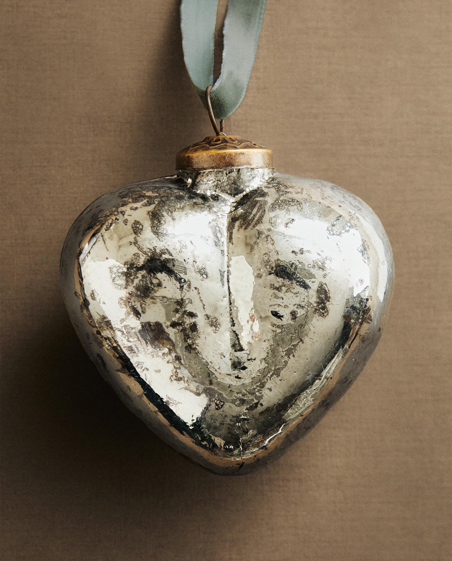 　　XMAS　DECORATION　HEART Heart Christmas Tree Decoration - Hanging heart decoration