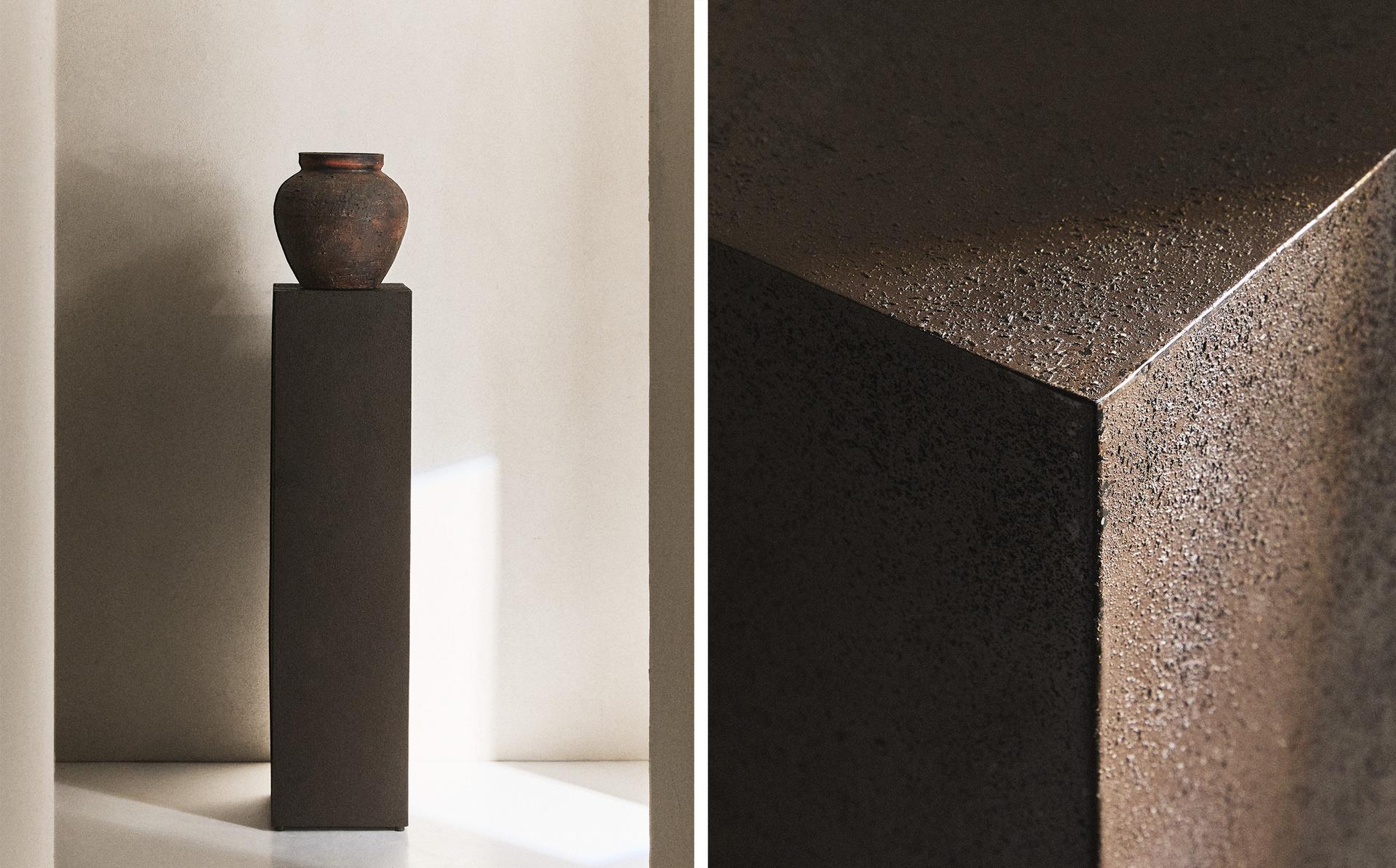 TABLE D'APPOINT MÉTAL ALLONGÉE TABLE D'APPOINT MÉTAL ALLONGÉE