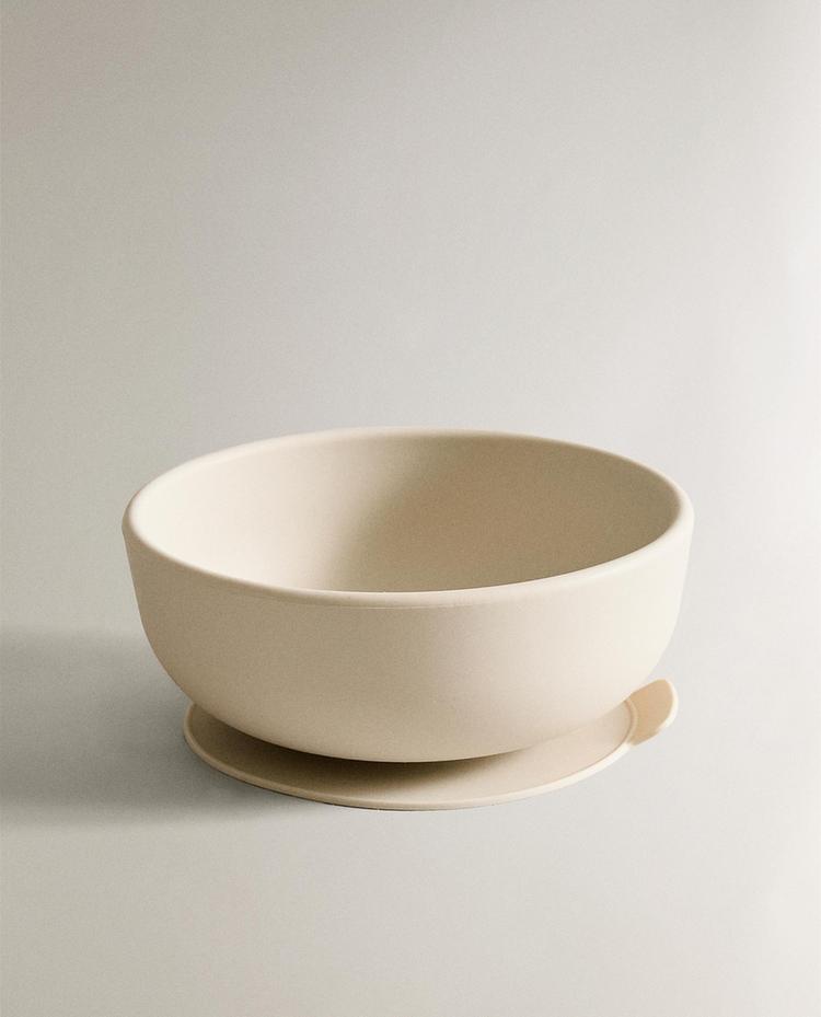 KIDS' RABBIT SILICONE BOWL
