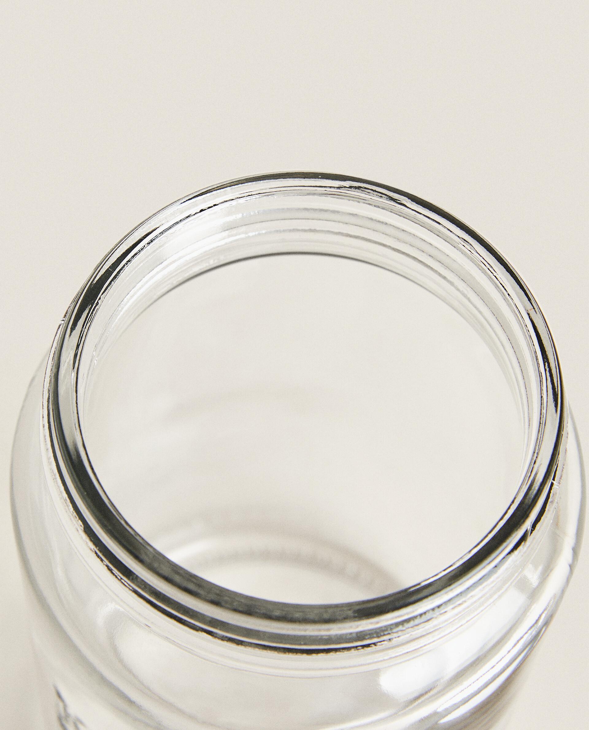 GLASS SCREW-ON STORAGE JAR product thumbnail 17