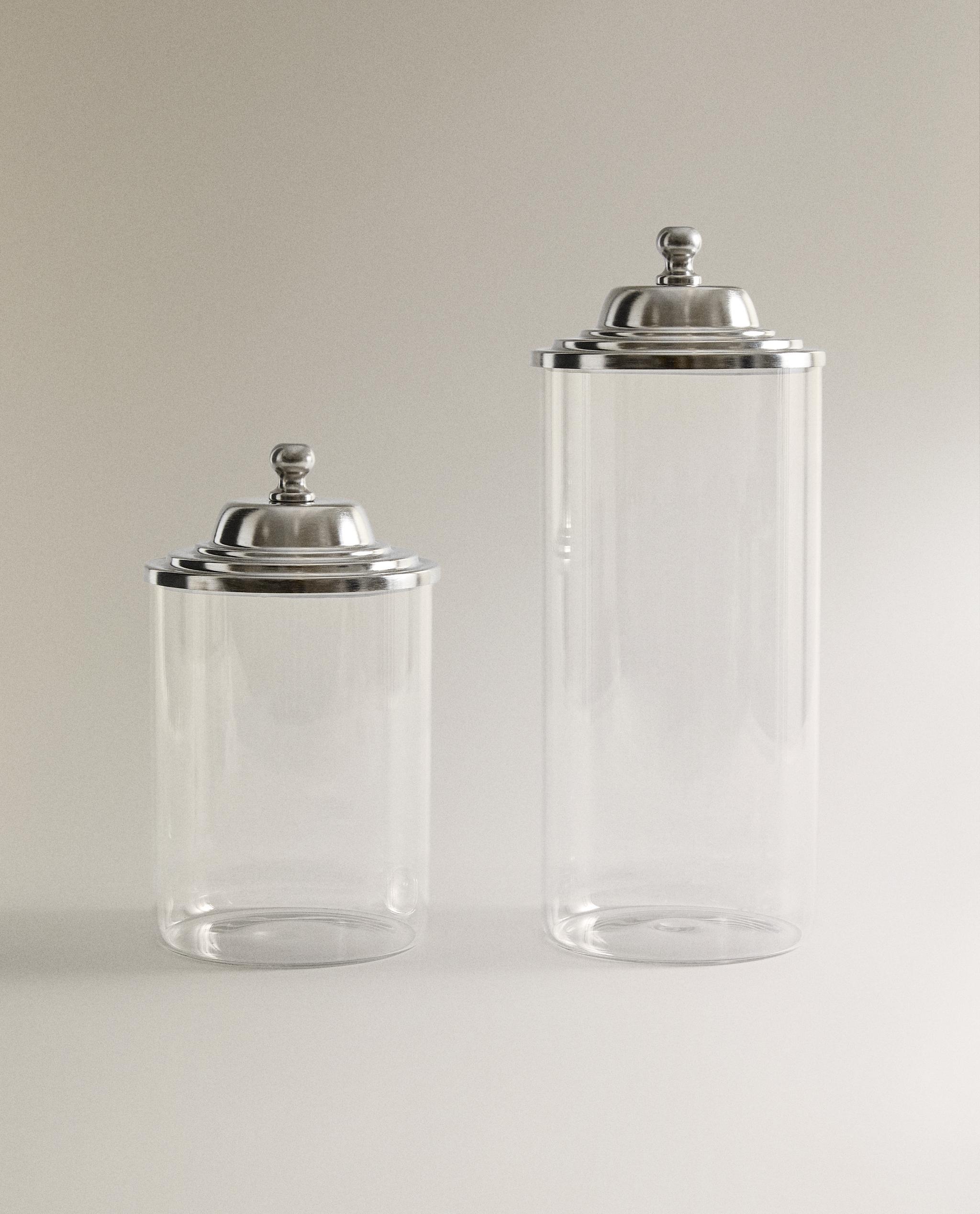 GLASS JAR WITH METAL LID | Zara Home United States of America