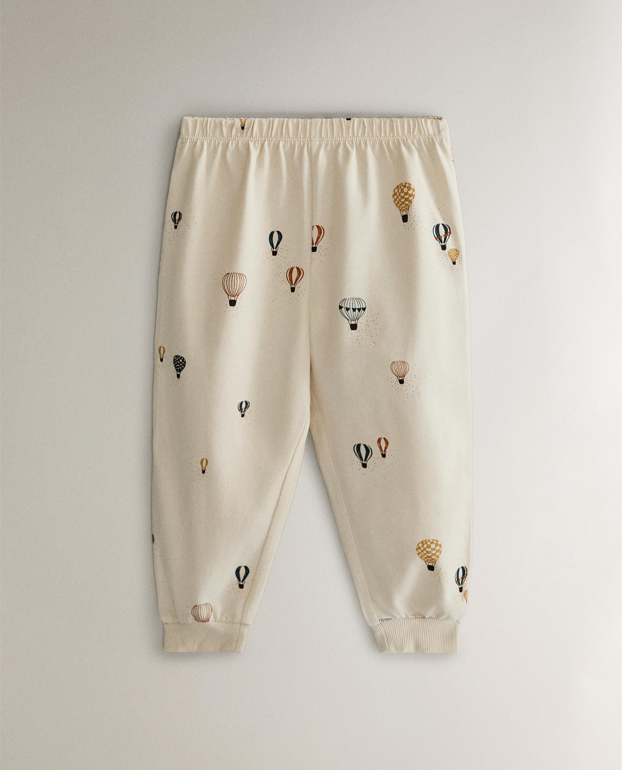 キッズ バルーン柄ジャージーパジャマセット | Zara Home 日本/Japan