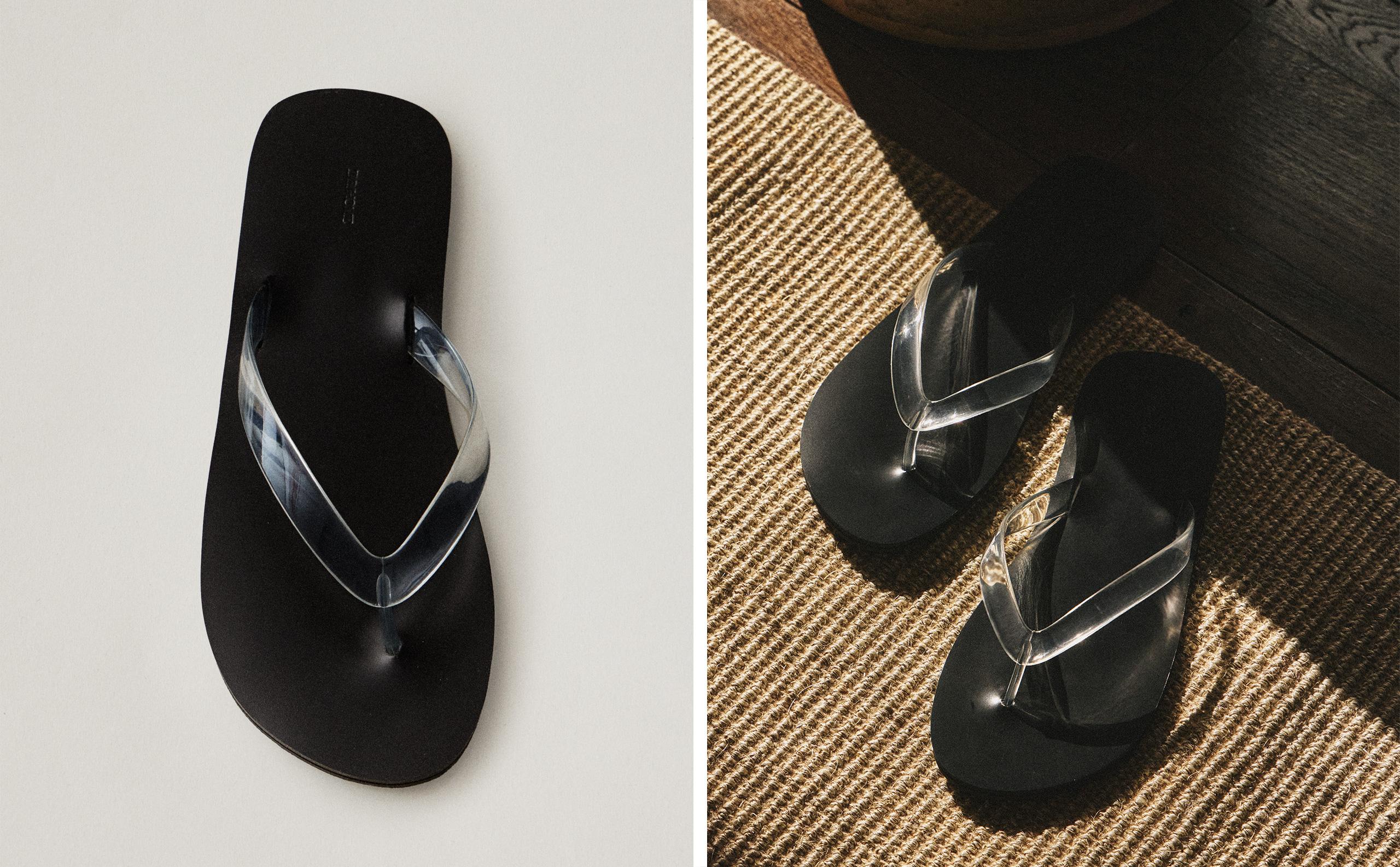 MINIMALIST TRANSPARENT SANDALS product thumbnail 9