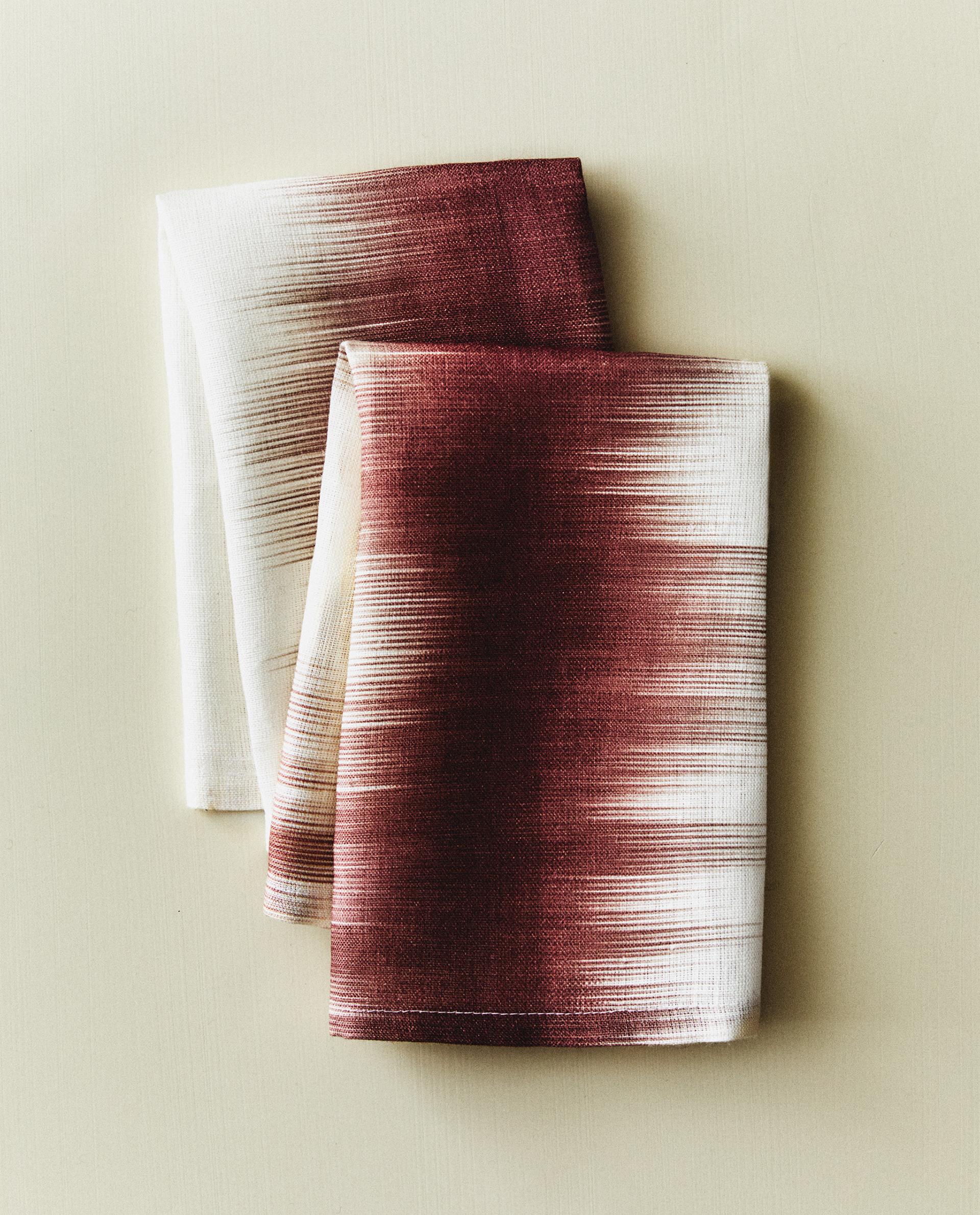 PACK OF OMBRÉ LINEN NAPKINS X COLLAGERIE