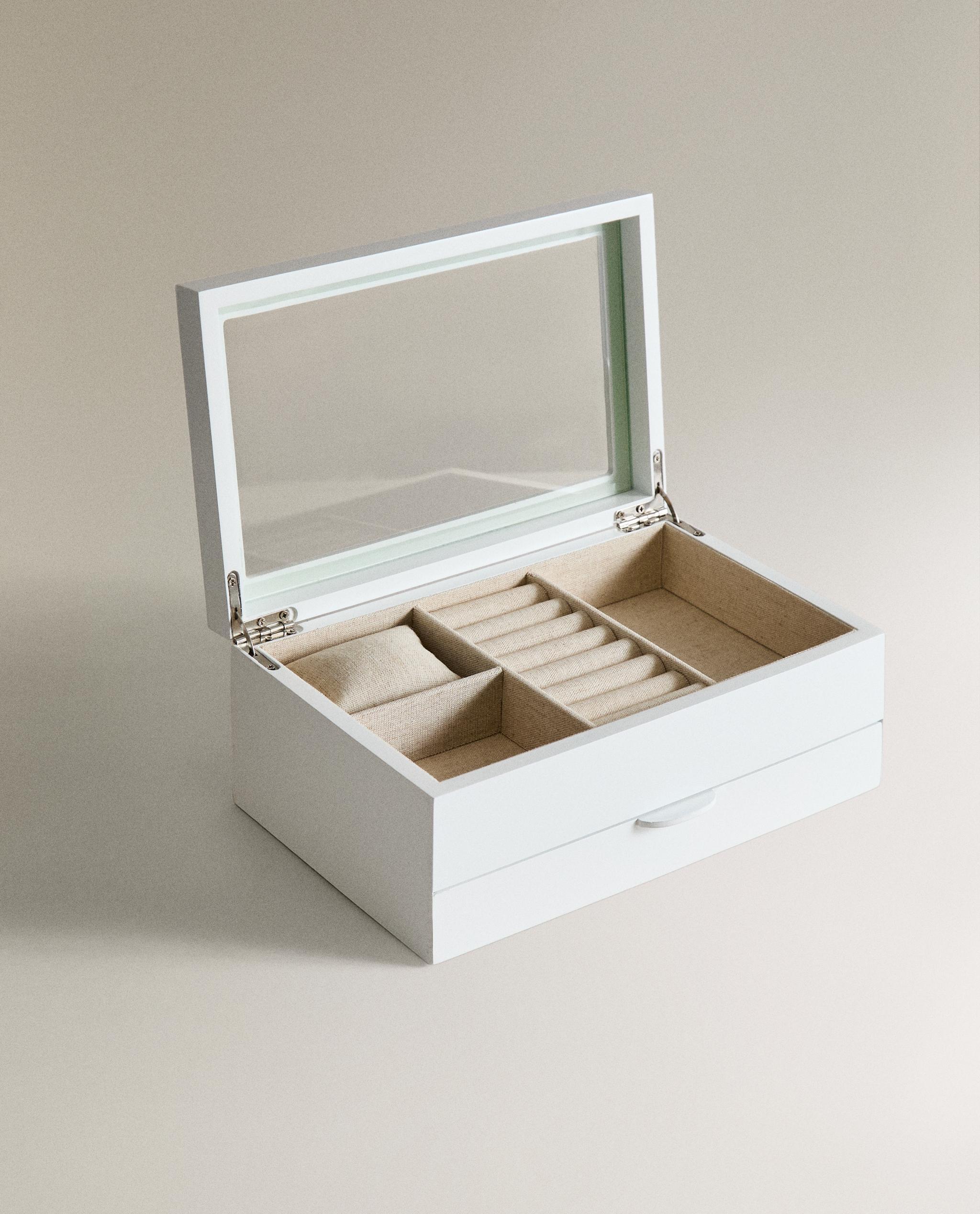 ZARA  引き出し付きラッカー ジュエリー ボックス 引き出し付きラッカー塗りジュエリーボックス | Zara Home 日本/Japan