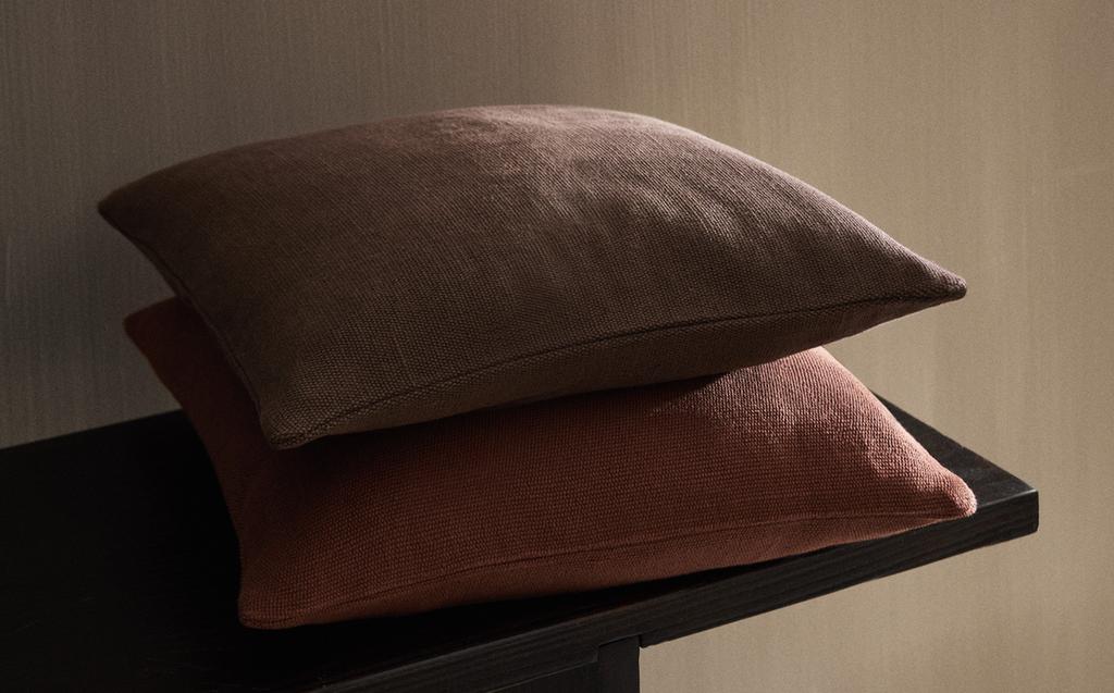 FUNDA COJÍN JUTE Y ALGODÓN