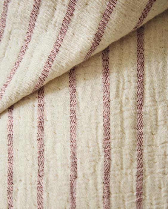 COLCHA INFANTIL DE GAZE LISTRADA COLCHA INFANTIL DE GAZE LISTRADA