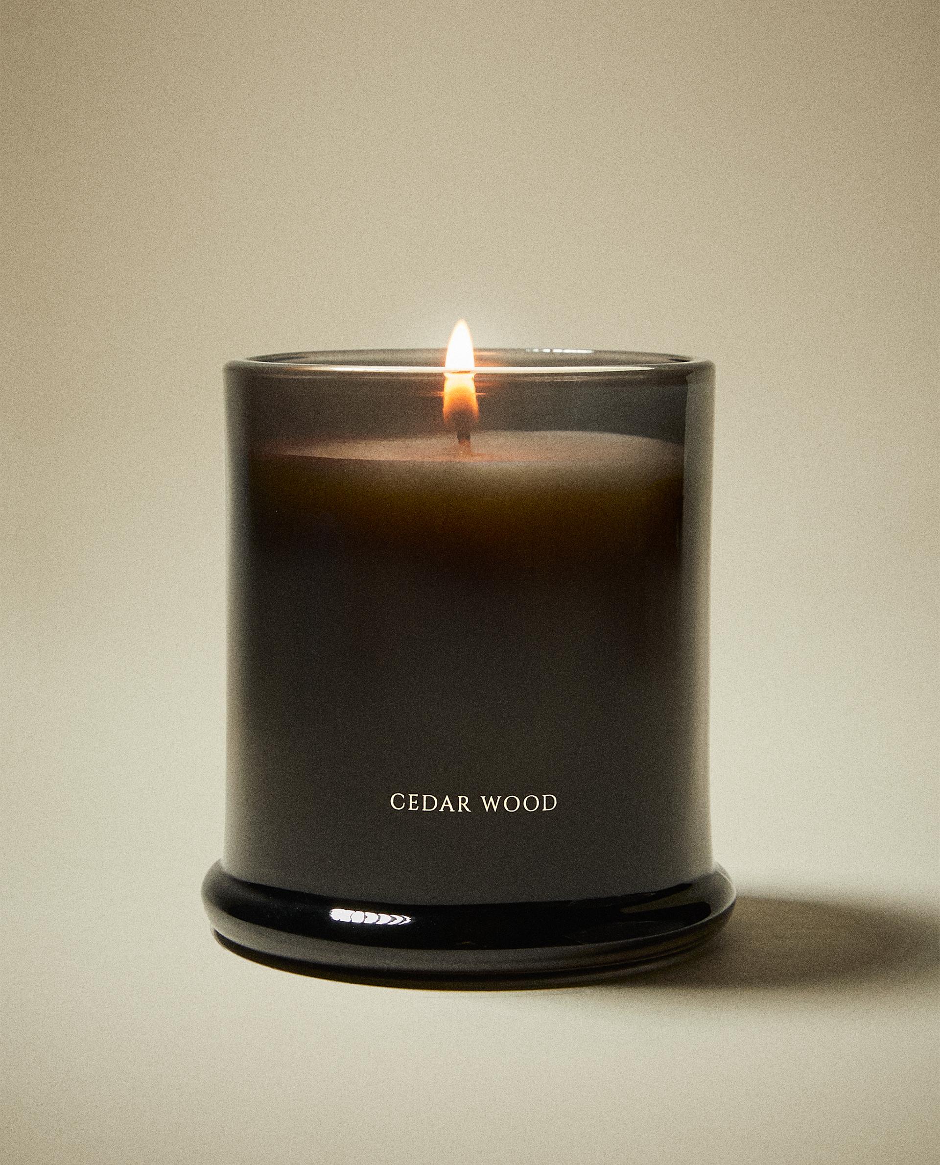 350 G) CEDAR WOOD SCENTED CANDLE | Zara Home United States