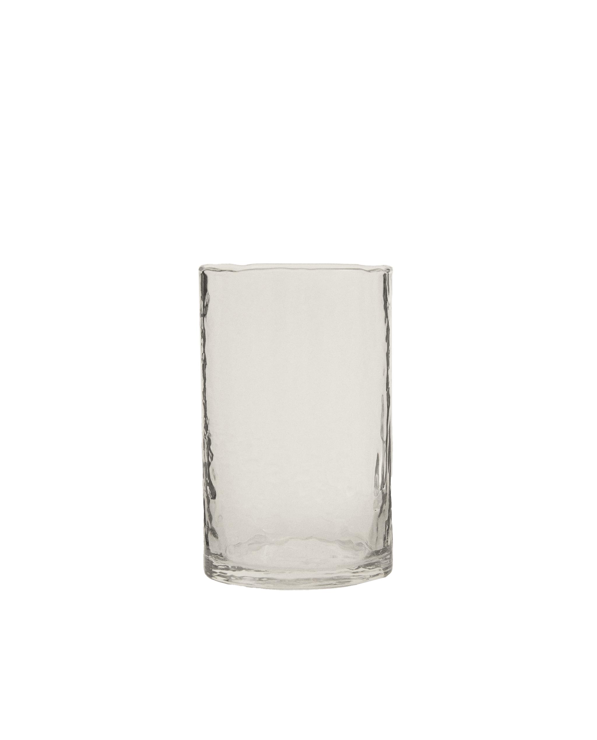 HAMMERED DESIGN GLASS SOFT DRINK TUMBLER product thumbnail 5
