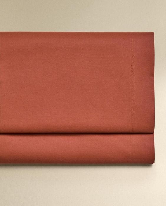 PERCALE COTTON FLAT SHEET (500 THREAD COUNT)
