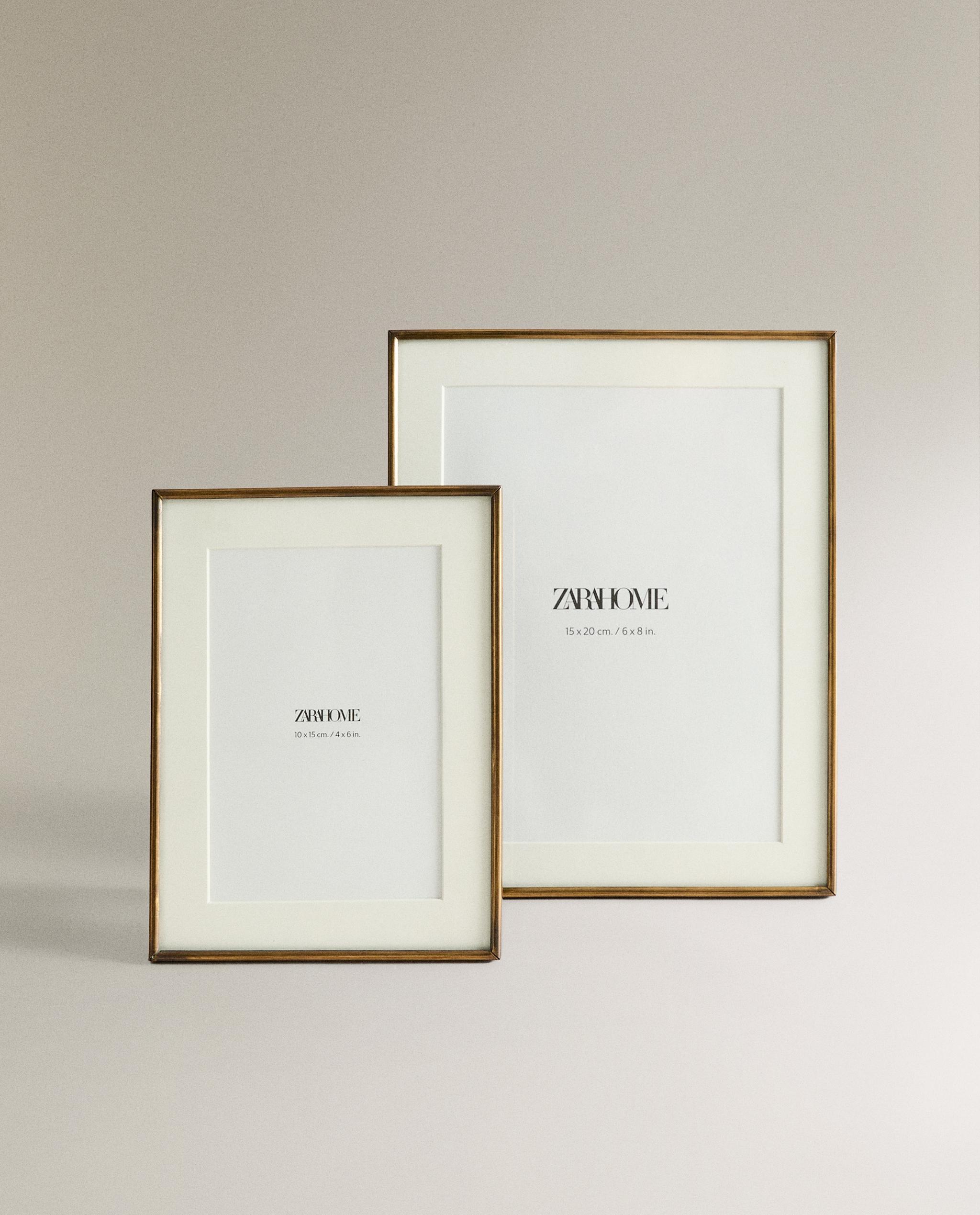 スリムメタル アウトライン フォトフレーム | Zara Home 日本/Japan