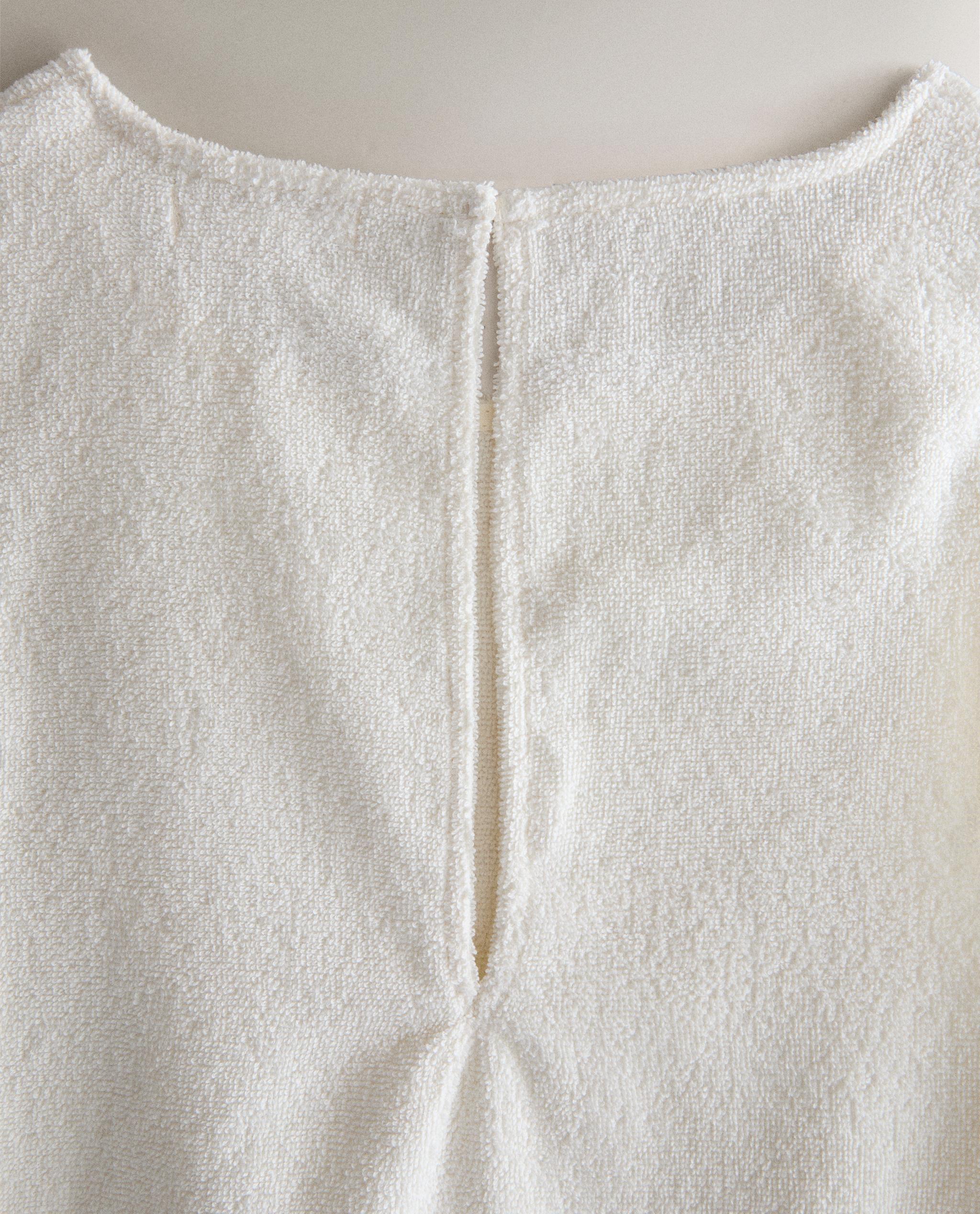 COTTON TERRY BEACH TOP product thumbnail 4