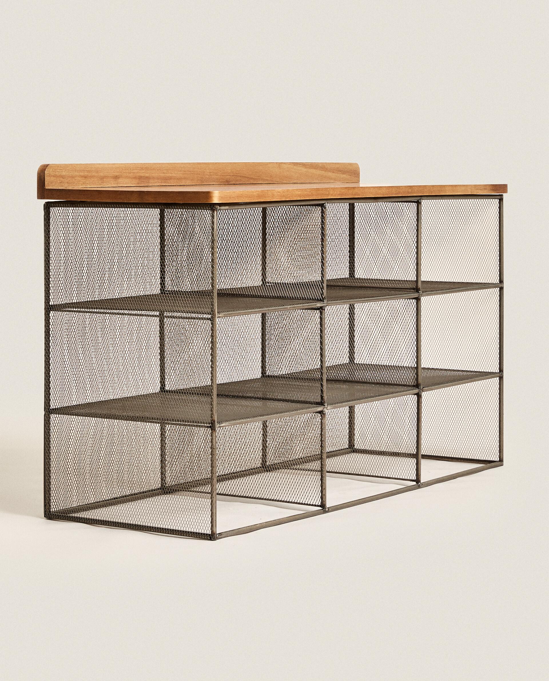 METAL AND WOOD BENCH | Zara Home United States of America