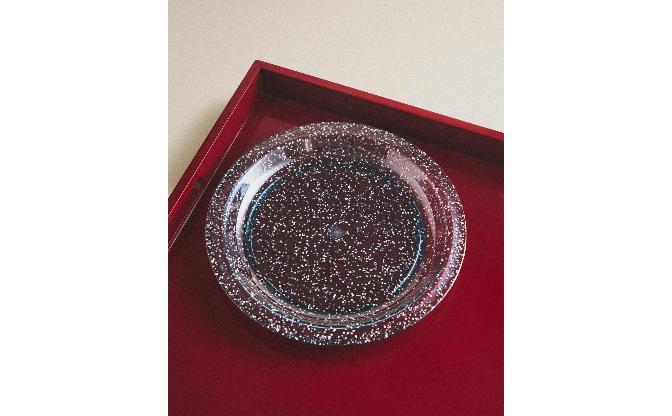 CHILDREN'S GLITTER TRITAN™ PLATE WITH STARS product thumbnail 8