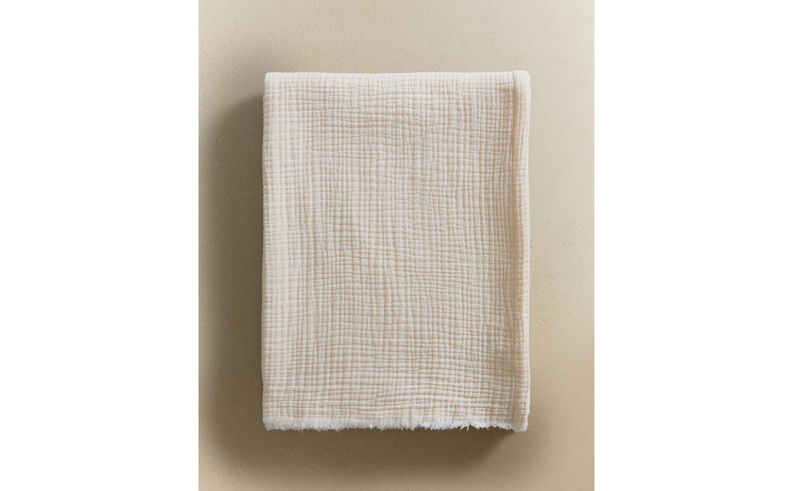 コットンモスリン製 ブランケット | Zara Home 日本/Japan