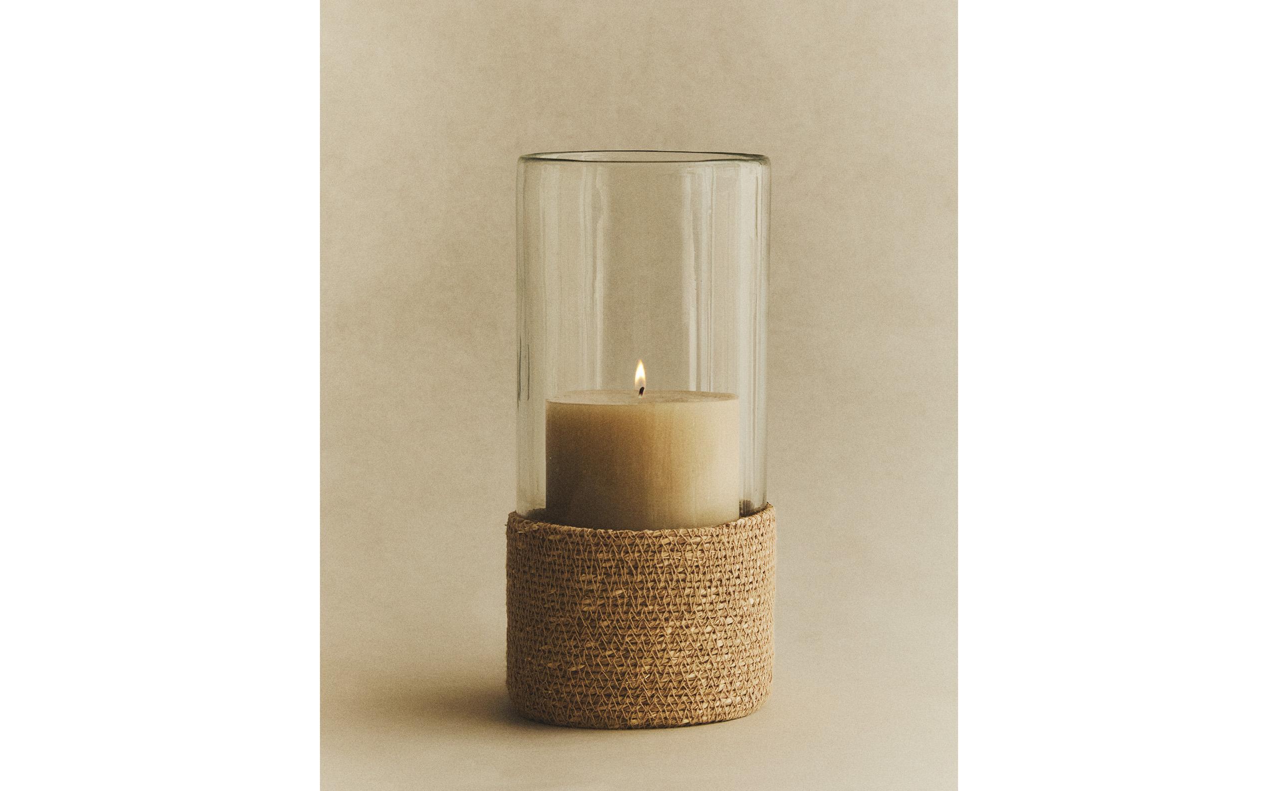 ZARA HOME - ZARAHOME   ガラス キャンドルスタンド　花瓶 クリスタルキャンドルスタンド | Zara Home 日本/Japan
