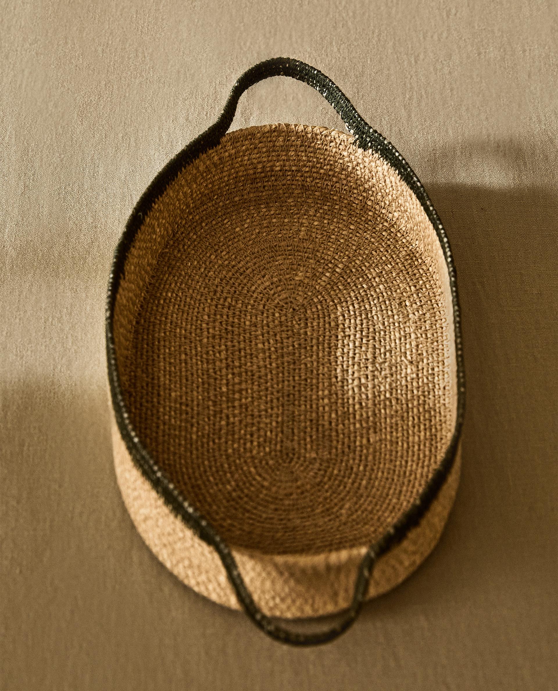 BASKET WITH HANDLES