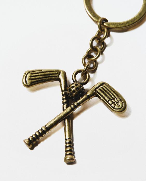 GOLF CLUBS KEY RING