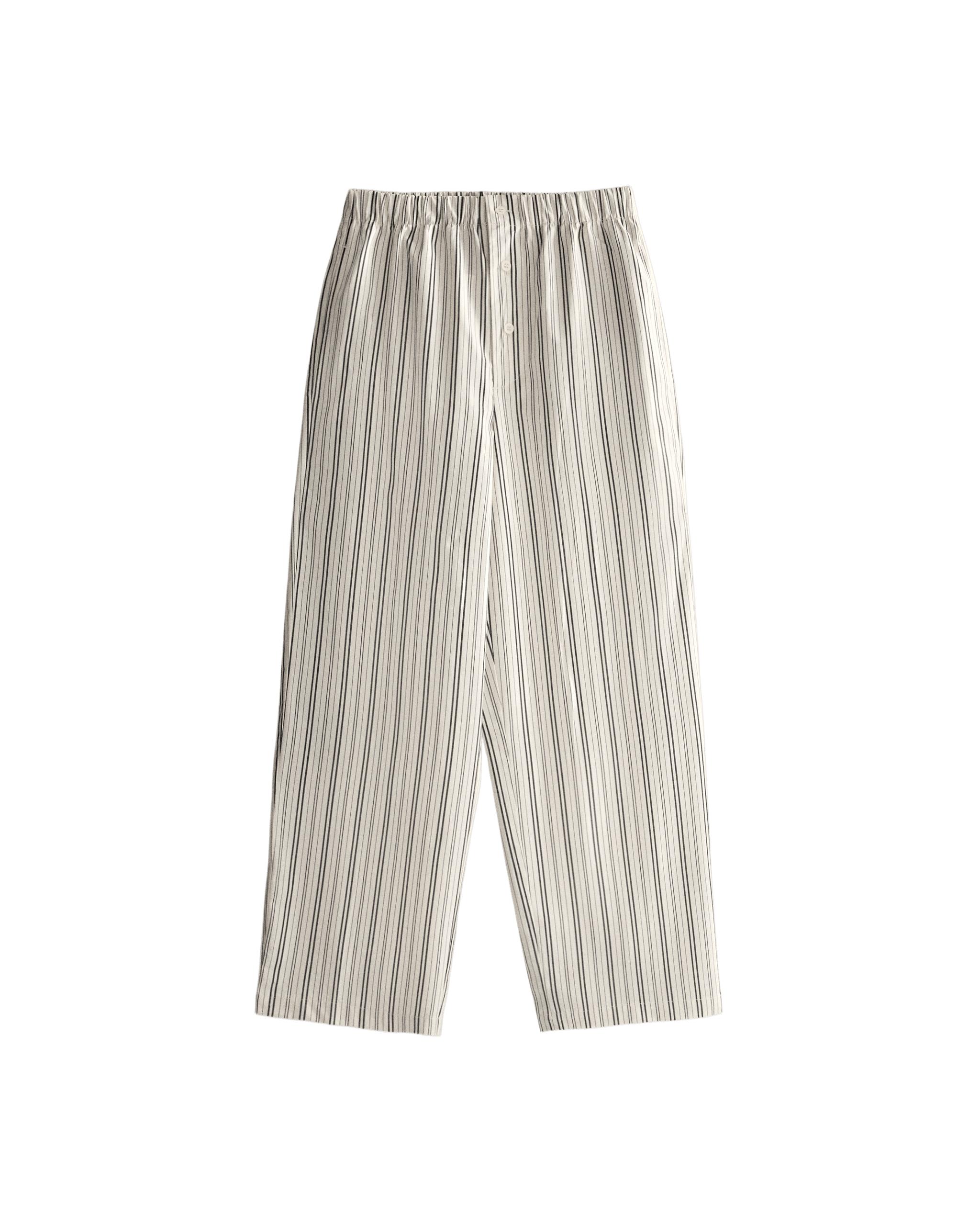 STRIPED COTTON TROUSERS product thumbnail 8