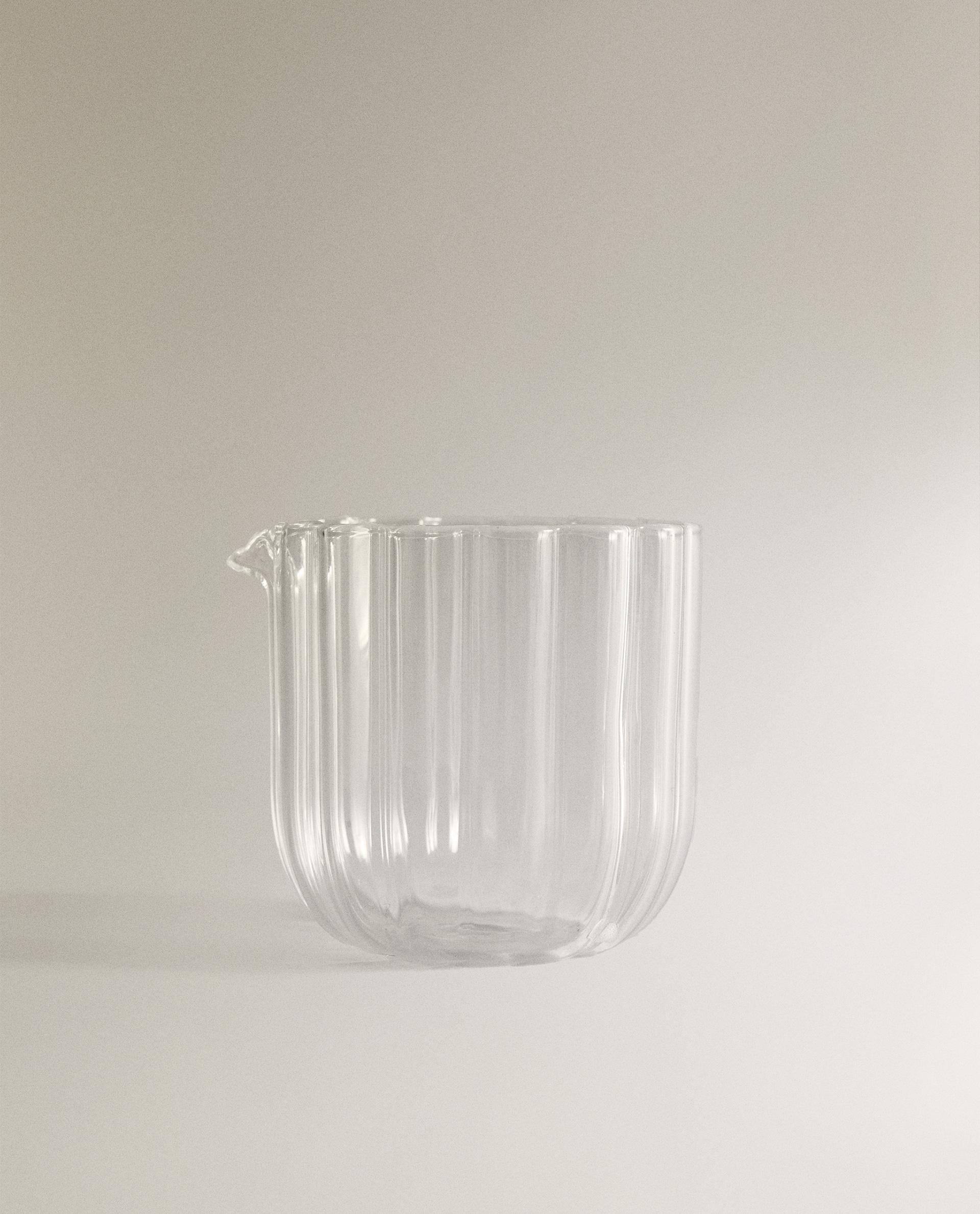 ミルキー♡ ボロシリケイトガラス ミルクピッチャー | Zara Home 日本/Japan