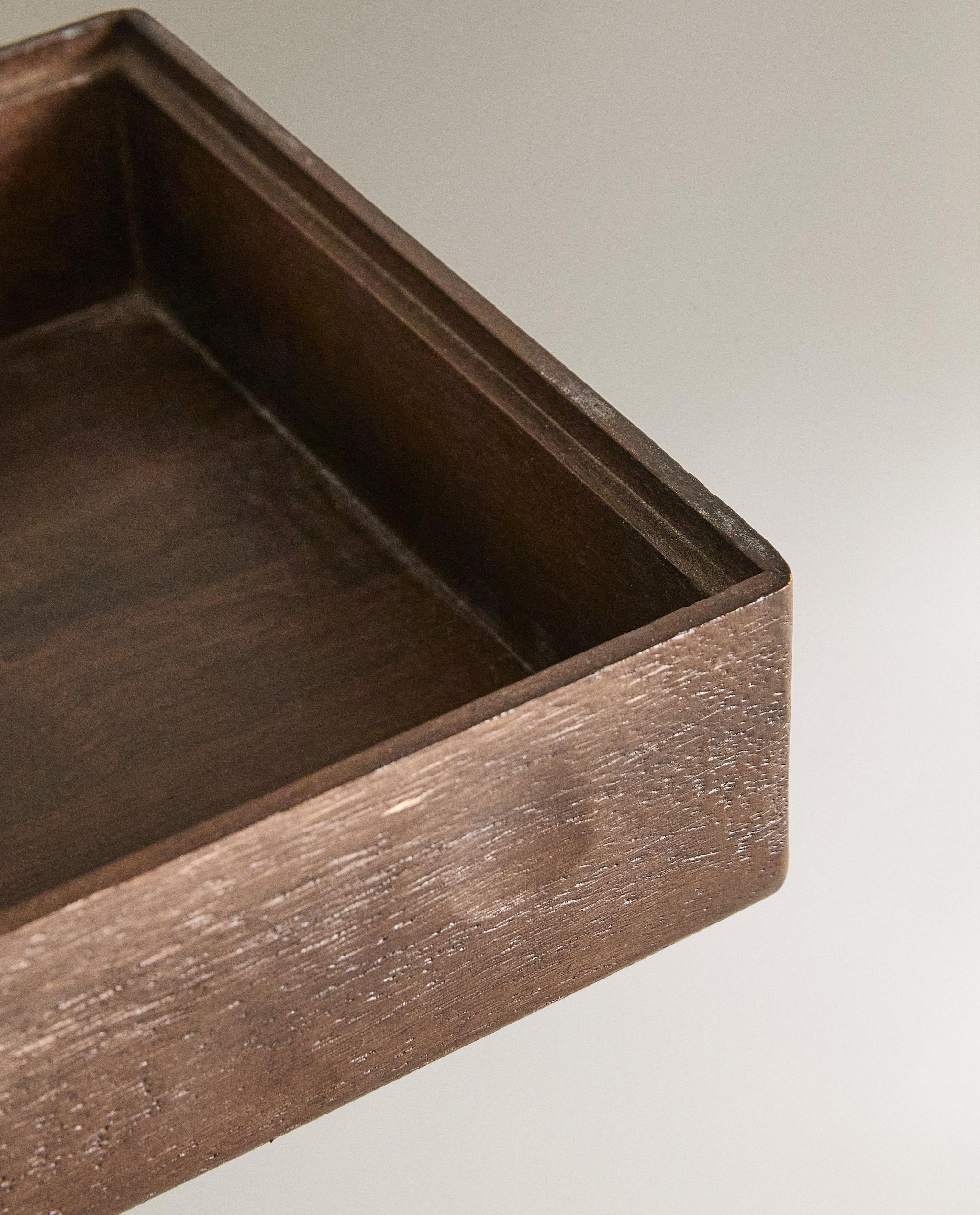 LARGE WOODEN BOX WITH LID product thumbnail 4